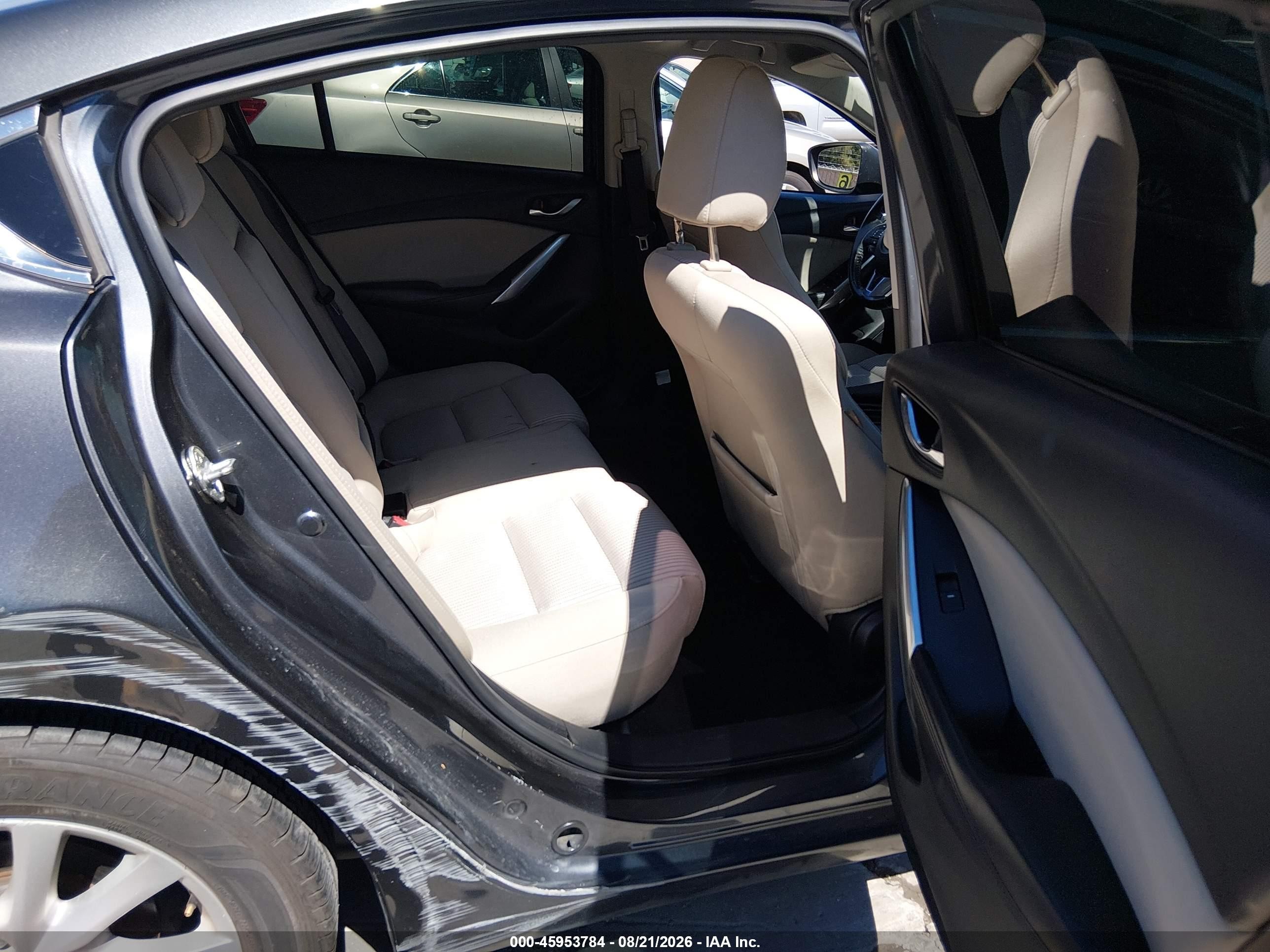 2015 Mazda Mazda6 I Sport Gray vin: JM1GJ1U50F1185287