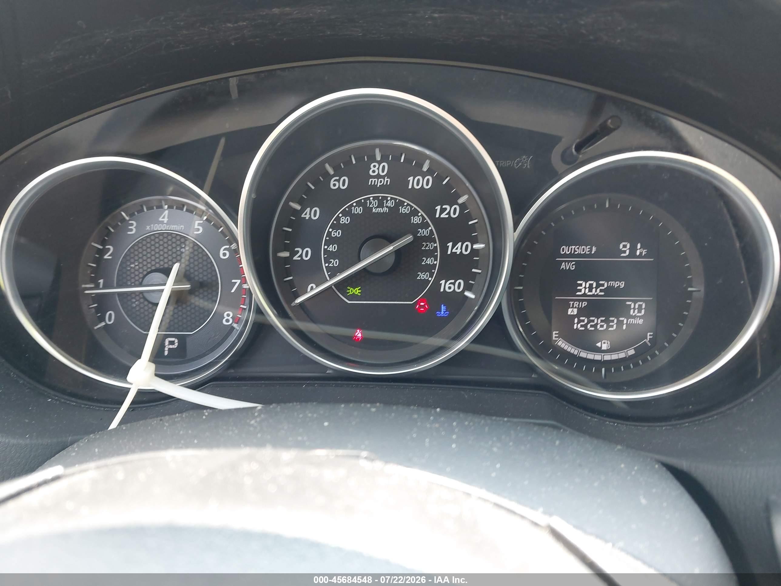 2015 Mazda Mazda6 I Sport Silver vin: JM1GJ1U50F1208938