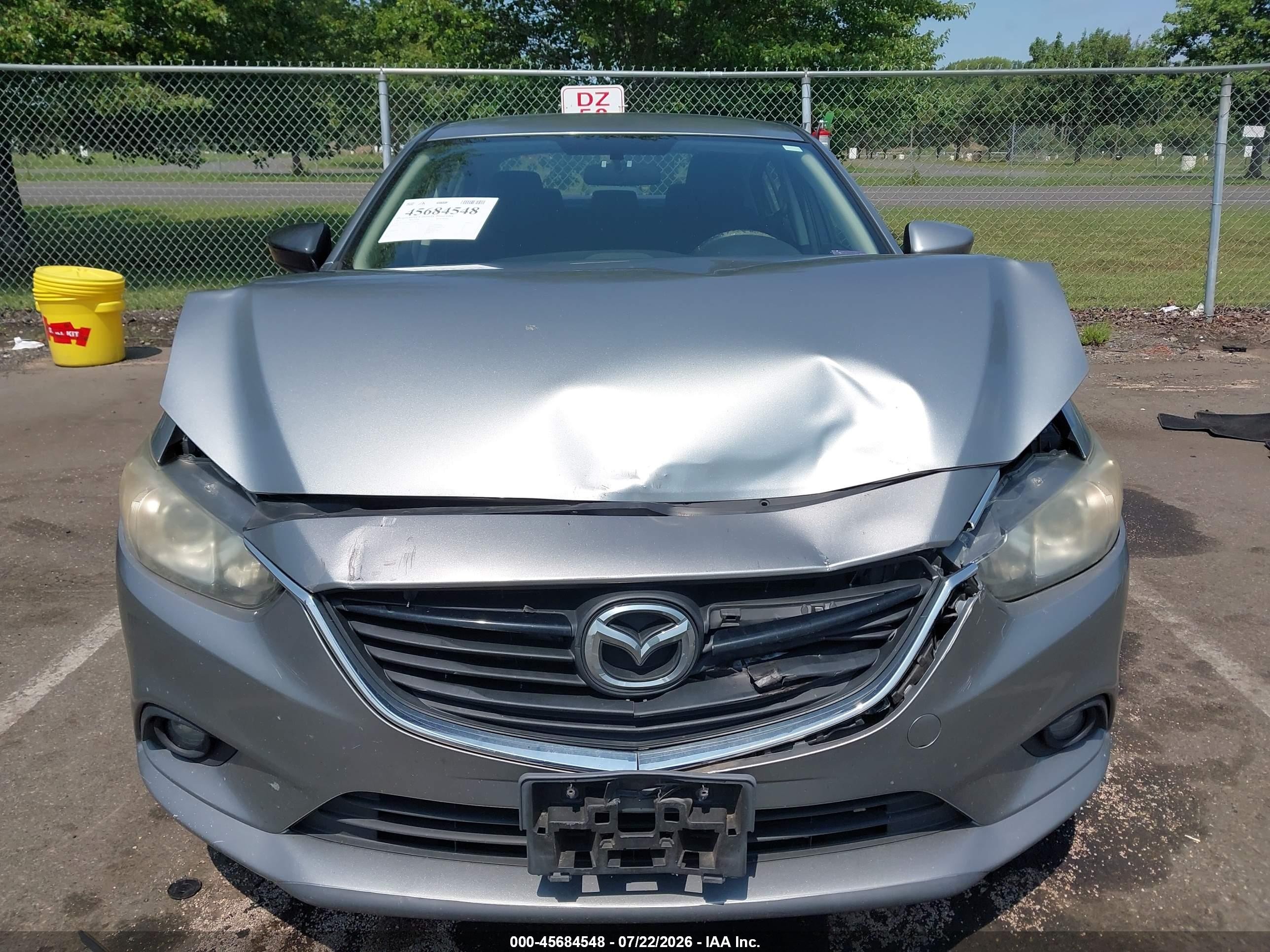 2015 Mazda Mazda6 I Sport Silver vin: JM1GJ1U50F1208938