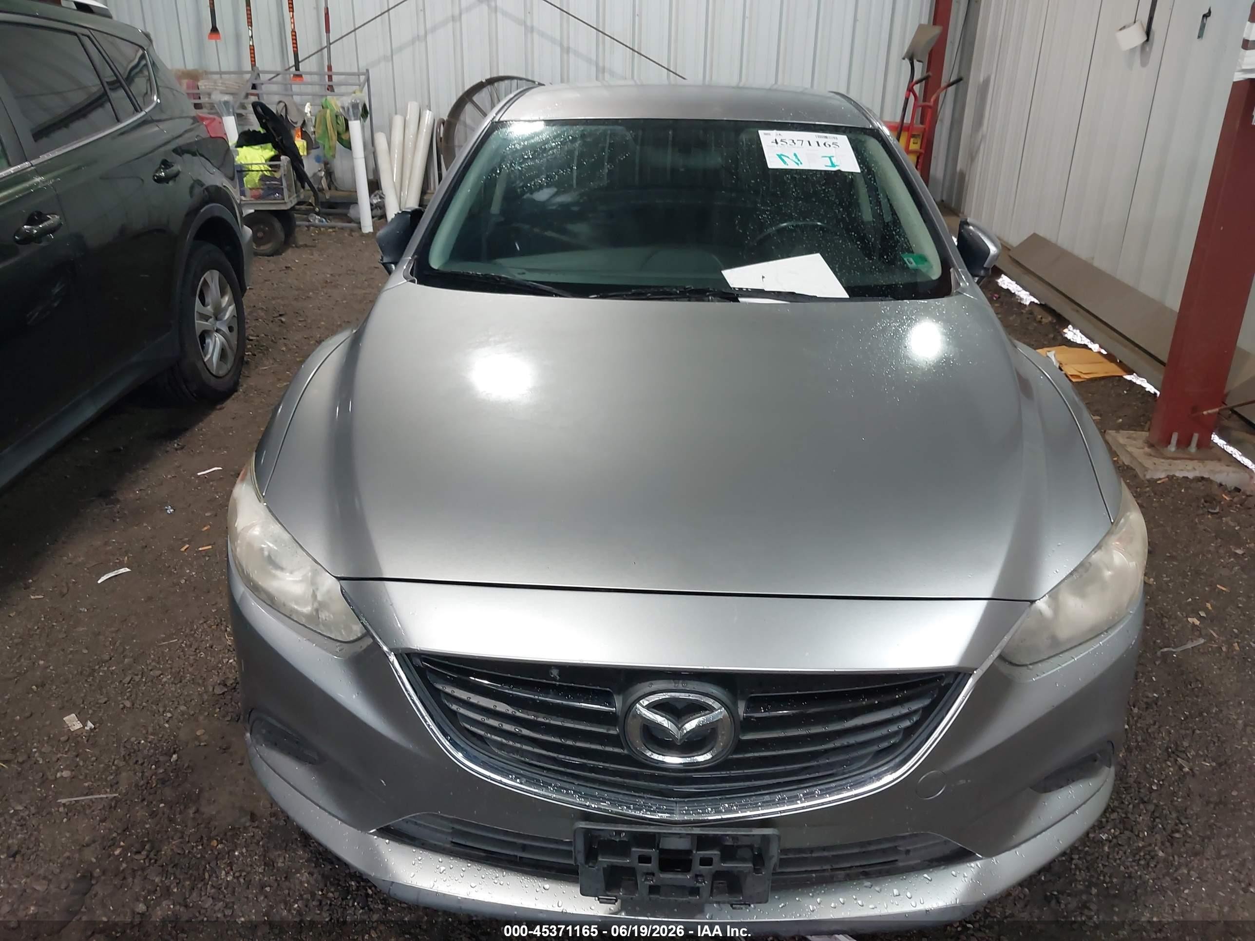 2015 Mazda Mazda6 I Sport Silver vin: JM1GJ1U50F1210057