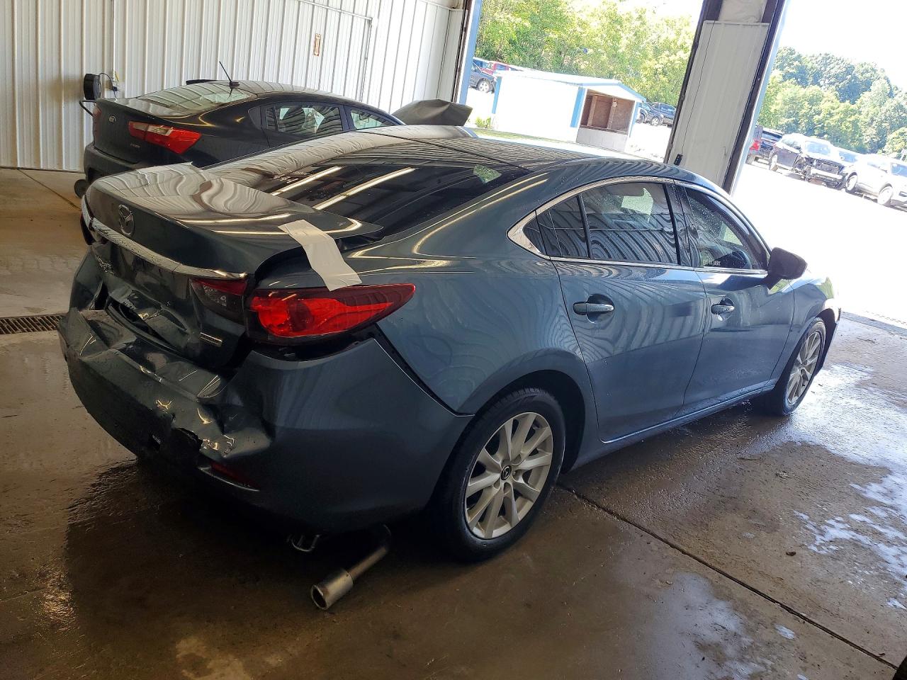 2015 Mazda 6 Sport Blue vin: JM1GJ1U50F1215744