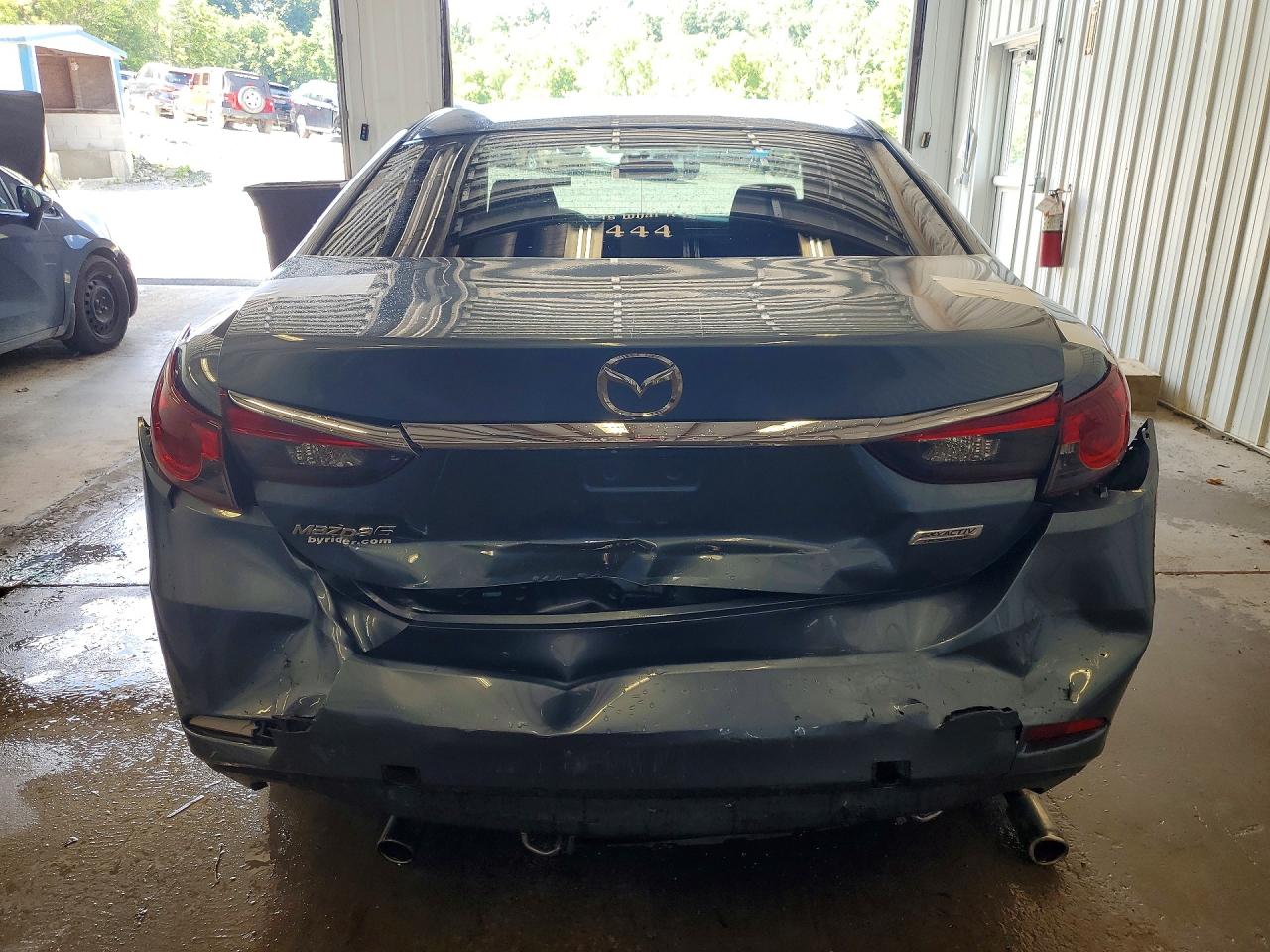 2015 Mazda 6 Sport Blue vin: JM1GJ1U50F1215744