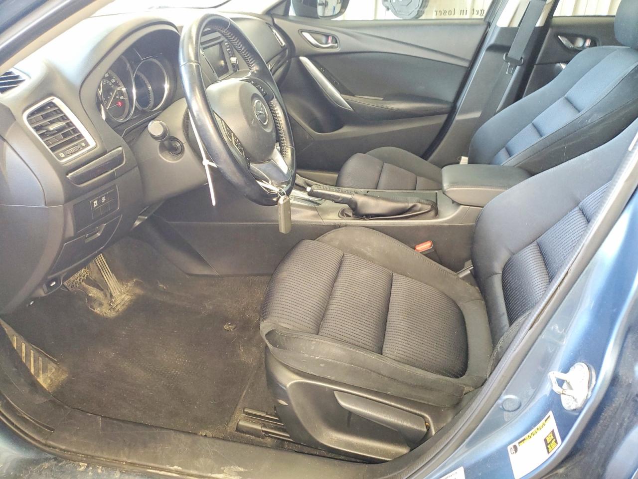 2015 Mazda 6 Sport Blue vin: JM1GJ1U50F1215744