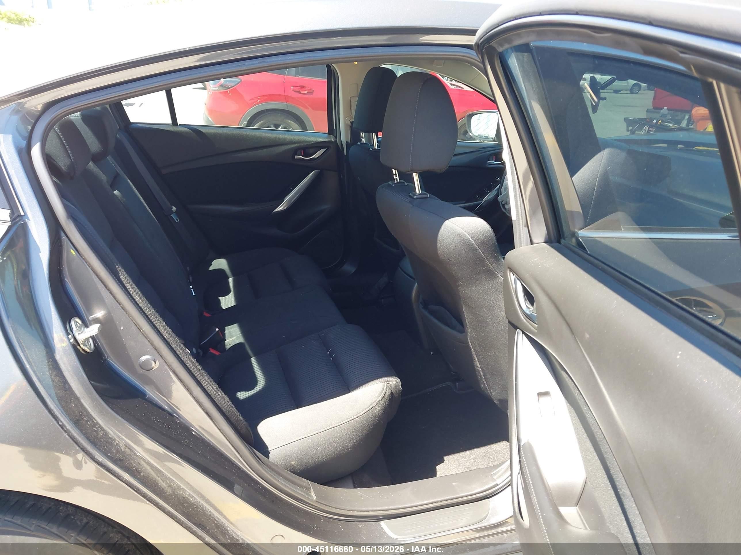 2016 Mazda Mazda6 I Sport Gray vin: JM1GJ1U50G1486577