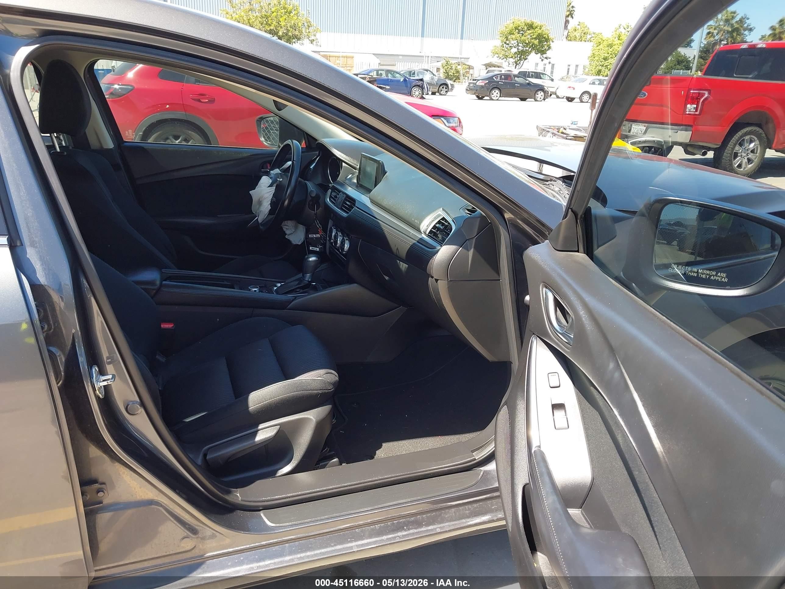 2016 Mazda Mazda6 I Sport Gray vin: JM1GJ1U50G1486577
