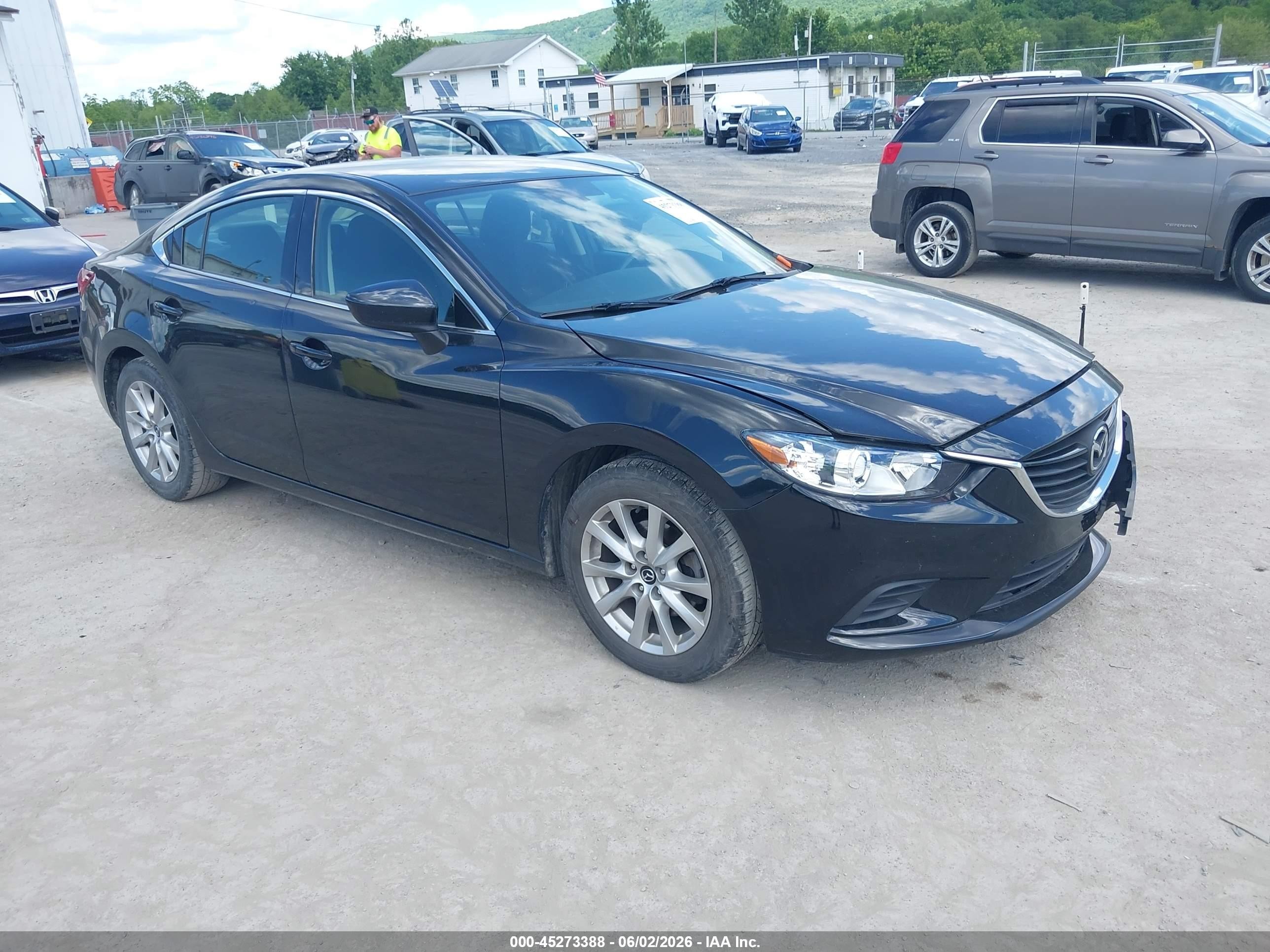 2015 Mazda Mazda6 I Sport Black vin: JM1GJ1U51F1182513