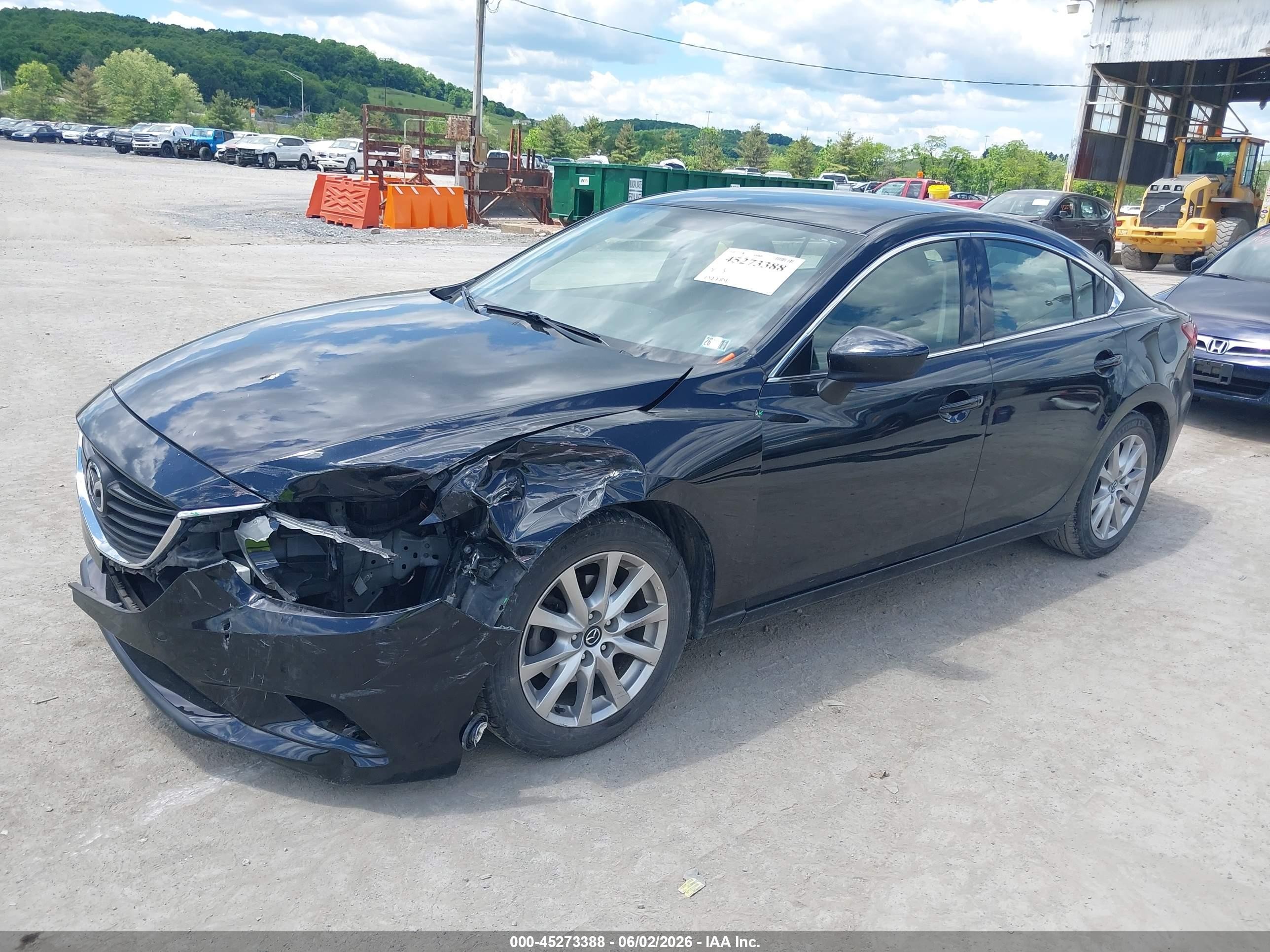 2015 Mazda Mazda6 I Sport Black vin: JM1GJ1U51F1182513