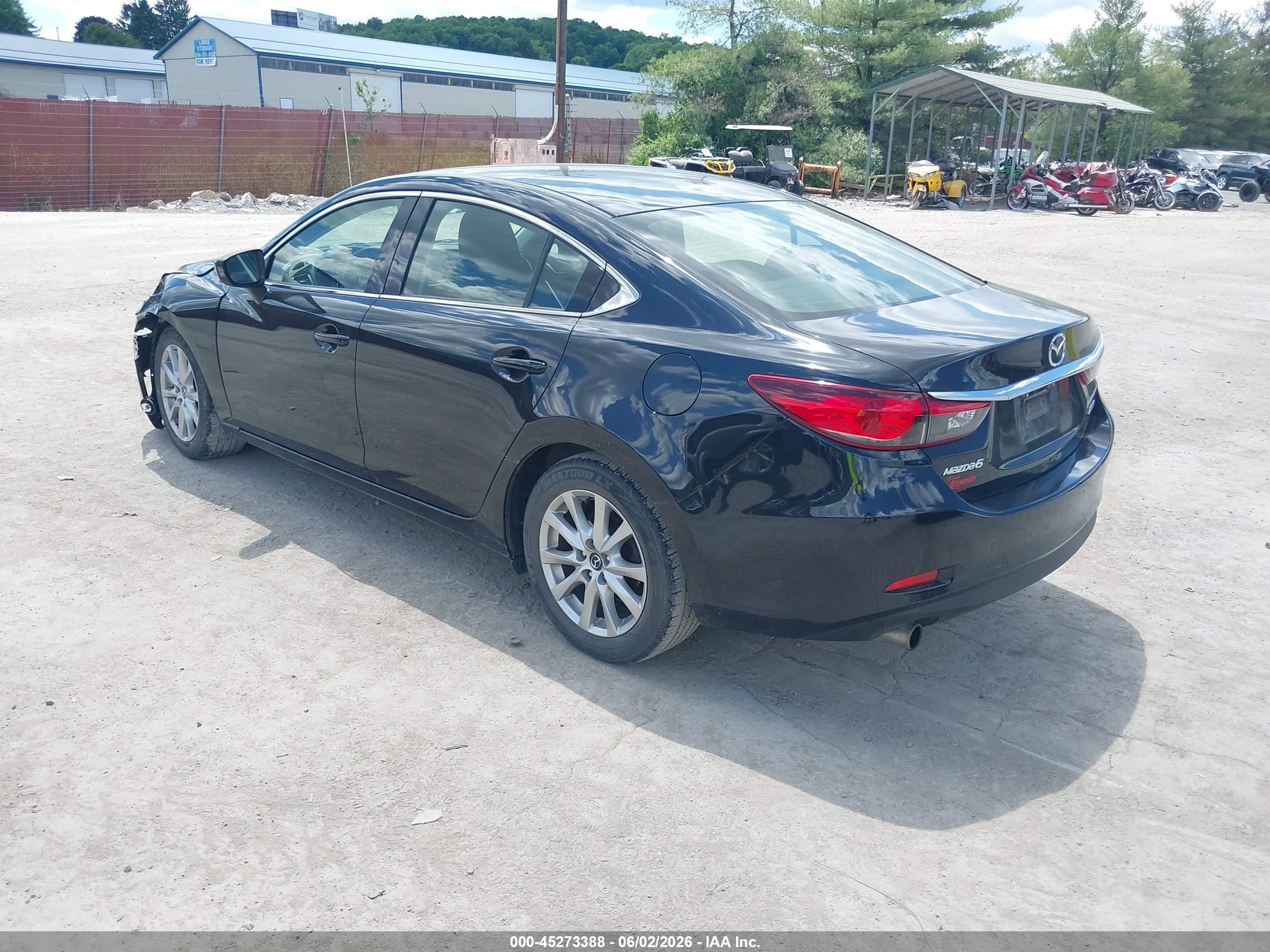 2015 Mazda Mazda6 I Sport Black vin: JM1GJ1U51F1182513