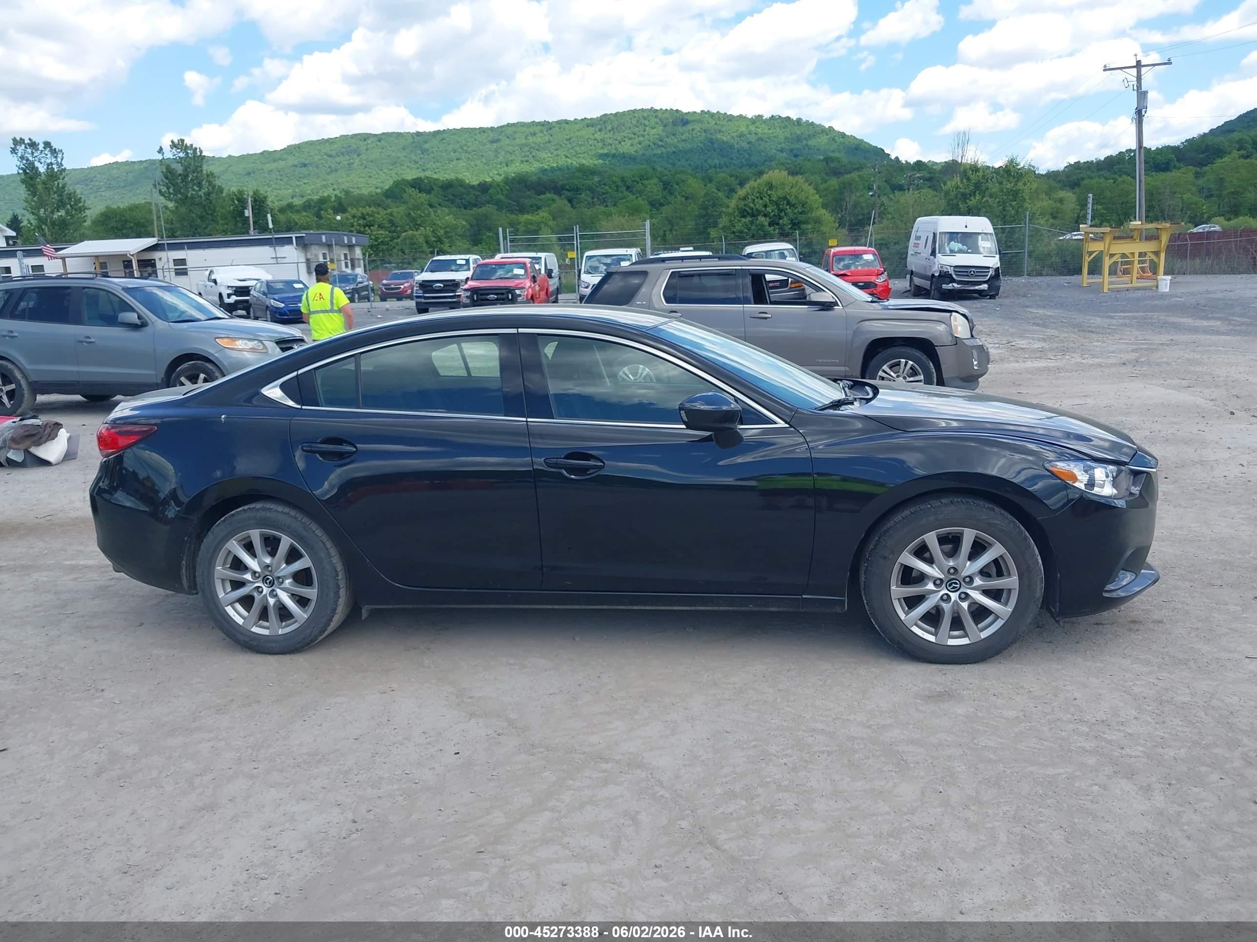 2015 Mazda Mazda6 I Sport Black vin: JM1GJ1U51F1182513