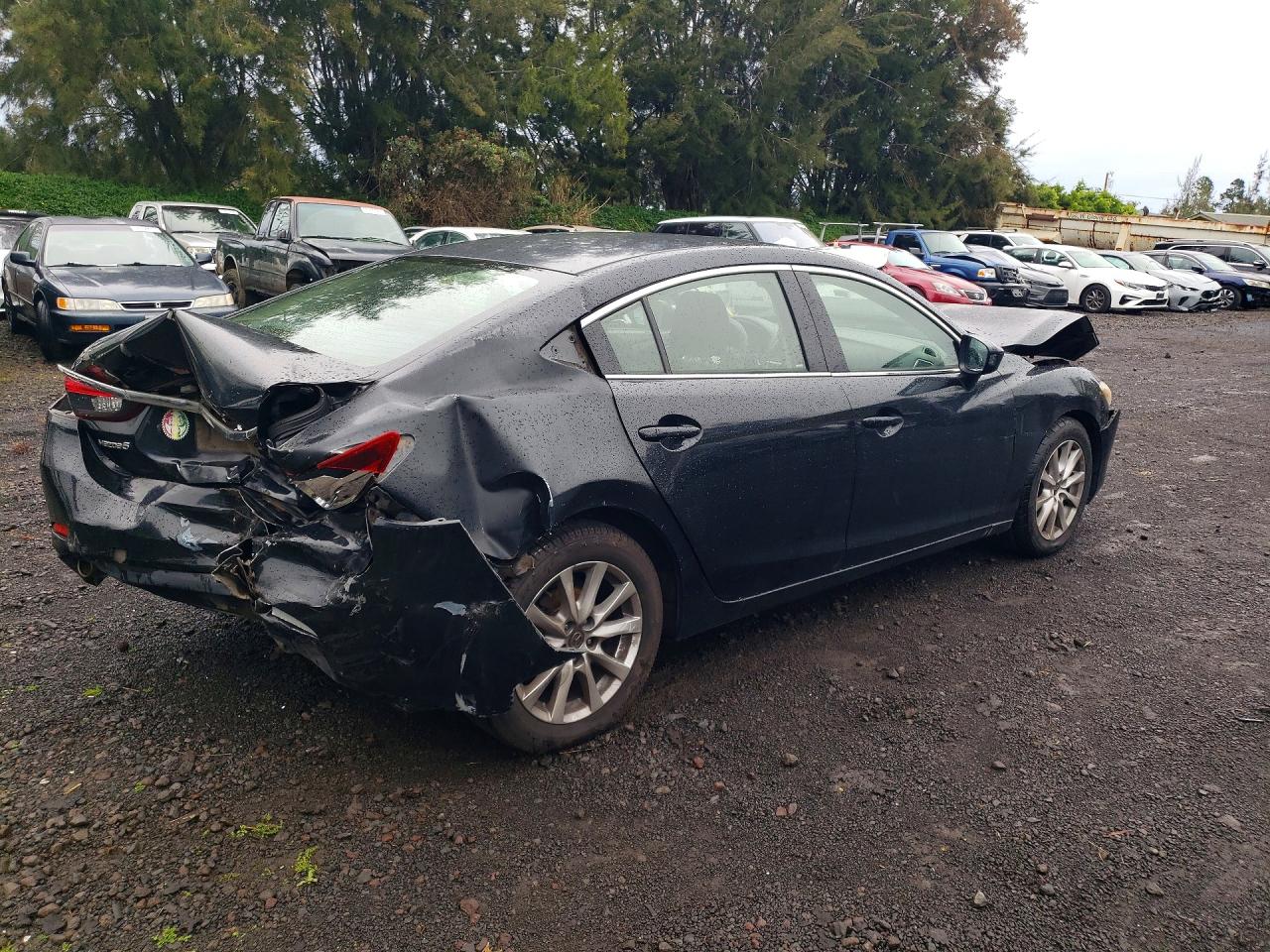 2015 Mazda 6 Sport Black vin: JM1GJ1U51F1186092