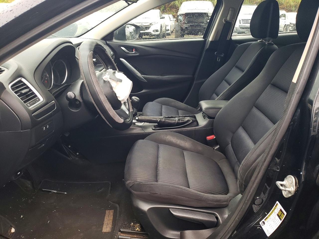 2015 Mazda 6 Sport Black vin: JM1GJ1U51F1186092