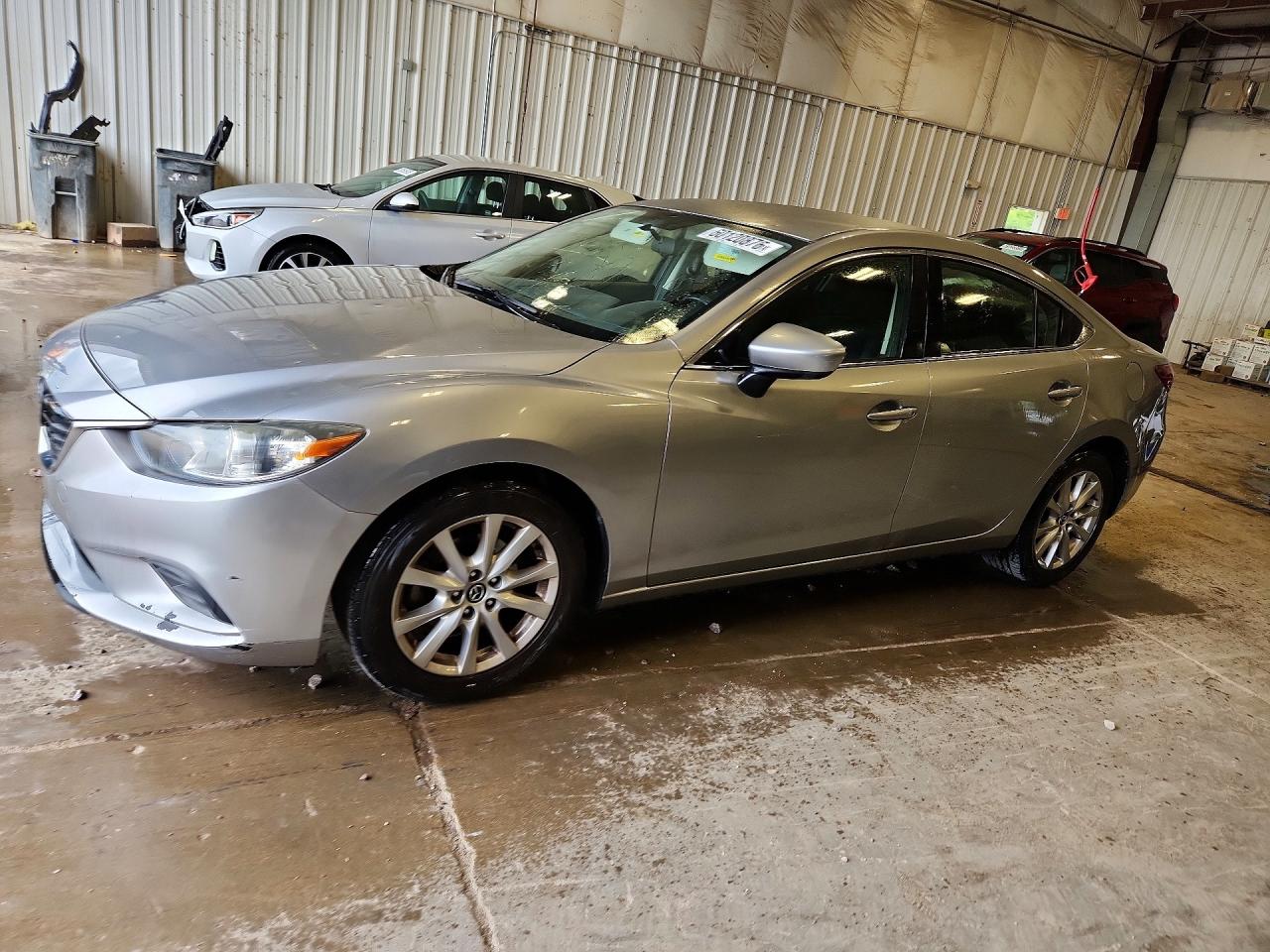 2015 Mazda 6 Sport Silver vin: JM1GJ1U51F1197433
