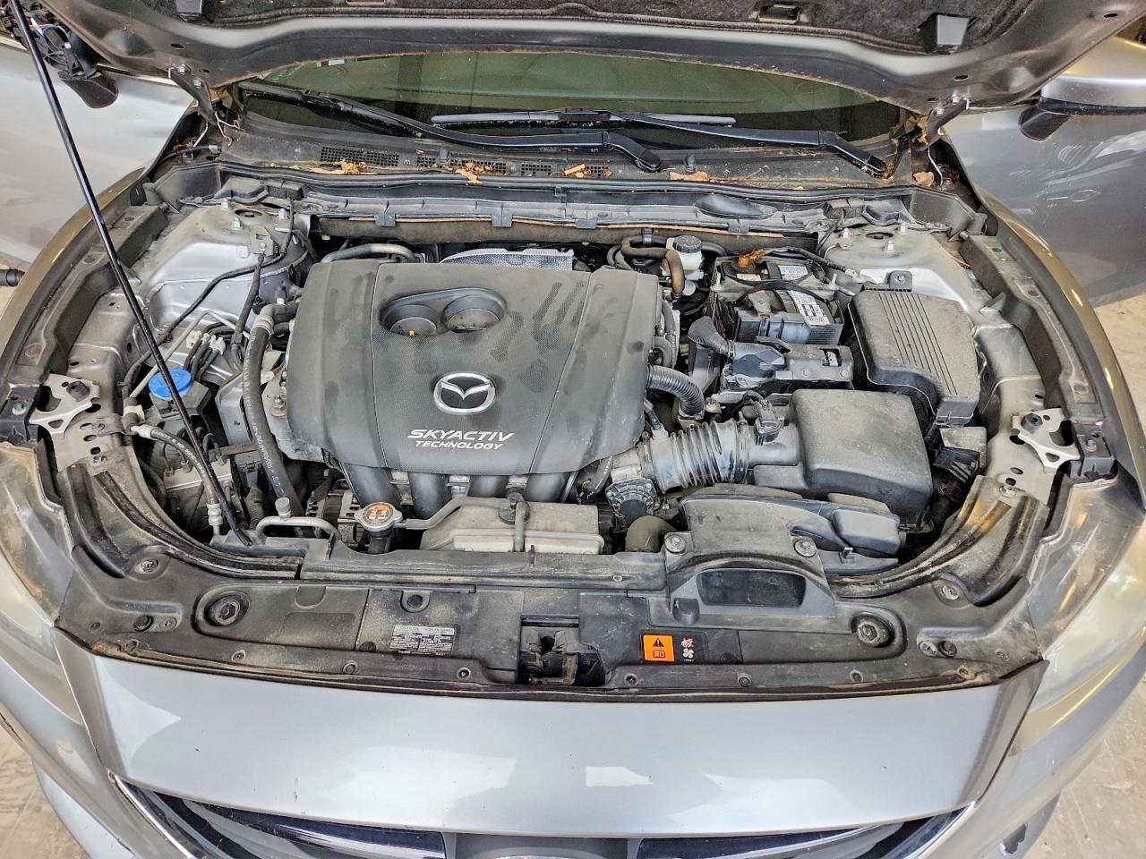 2015 Mazda 6 Sport Silver vin: JM1GJ1U51F1197433
