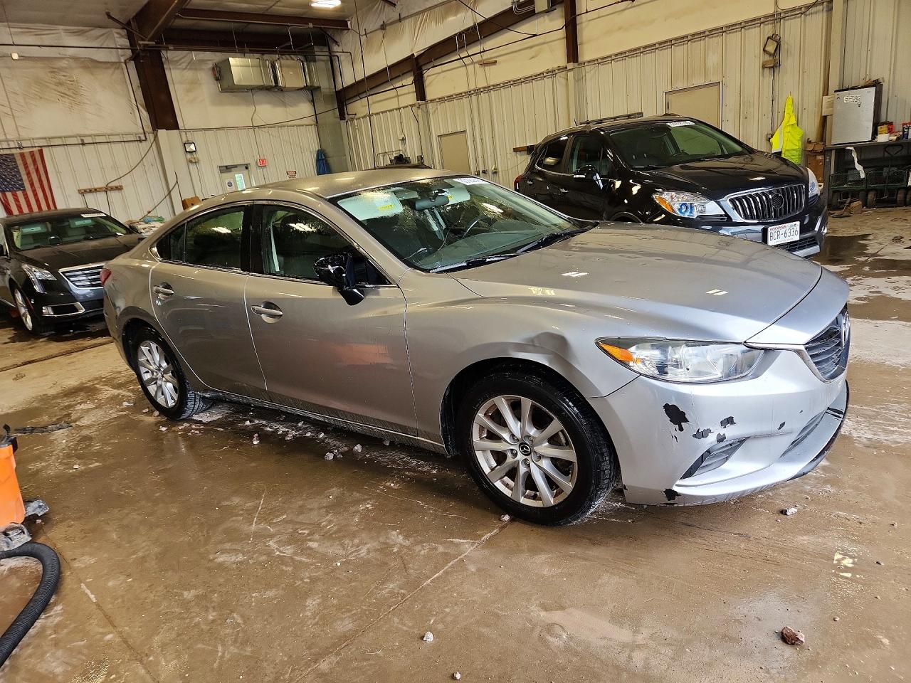 2015 Mazda 6 Sport Silver vin: JM1GJ1U51F1197433