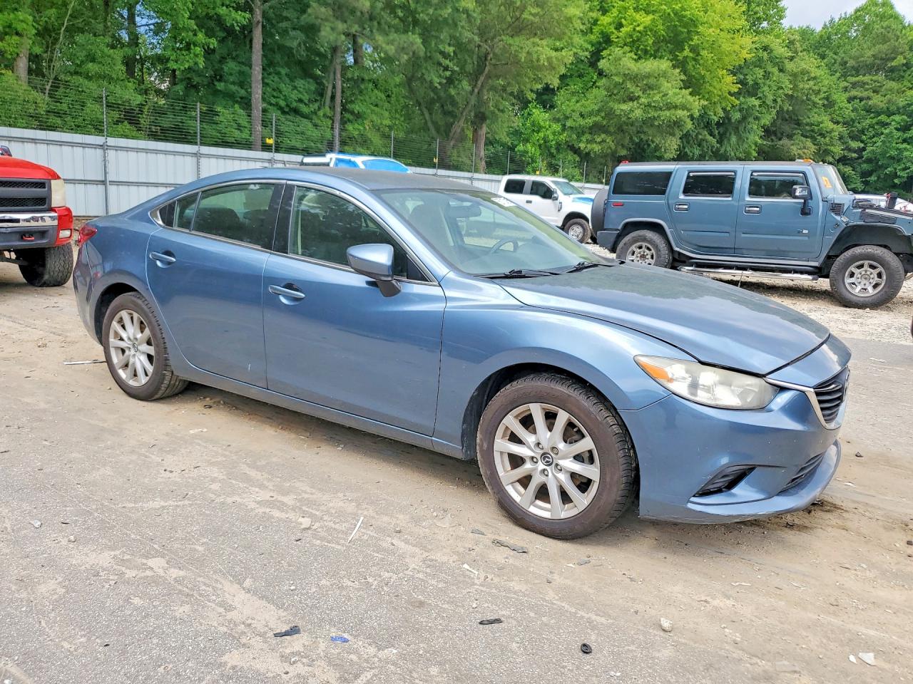 2015 Mazda 6 Sport Синий vin: JM1GJ1U51F1197934