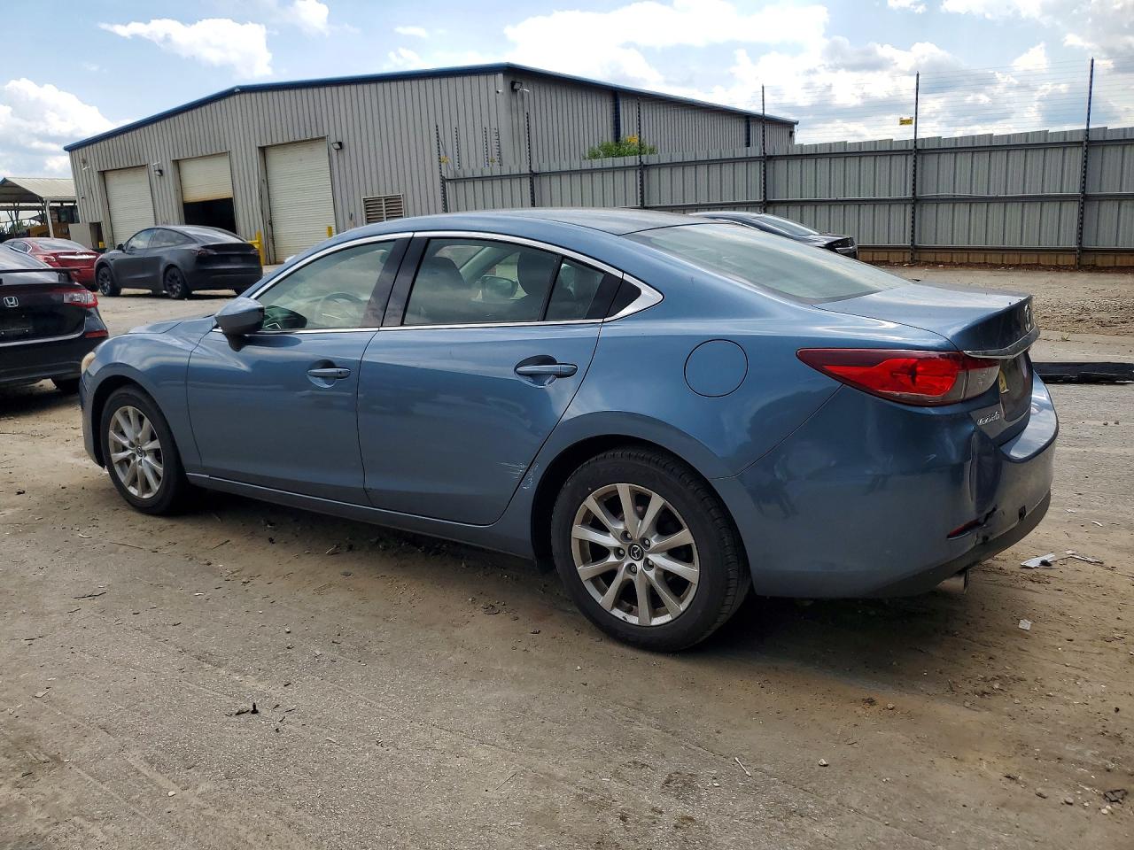 2015 Mazda 6 Sport Синий vin: JM1GJ1U51F1197934