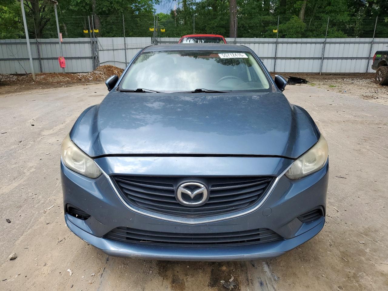 2015 Mazda 6 Sport Синий vin: JM1GJ1U51F1197934