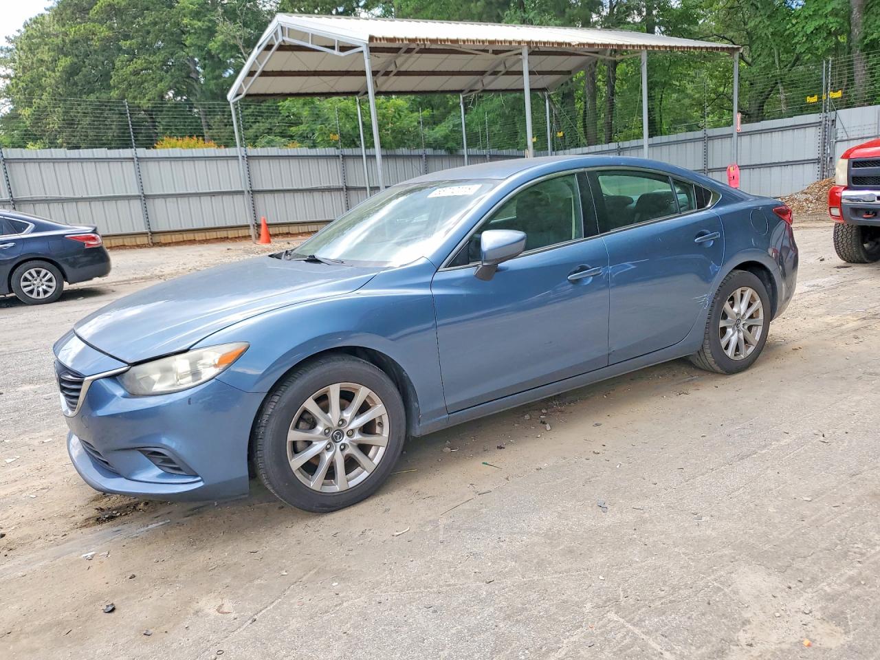 2015 Mazda 6 Sport Синий vin: JM1GJ1U51F1197934