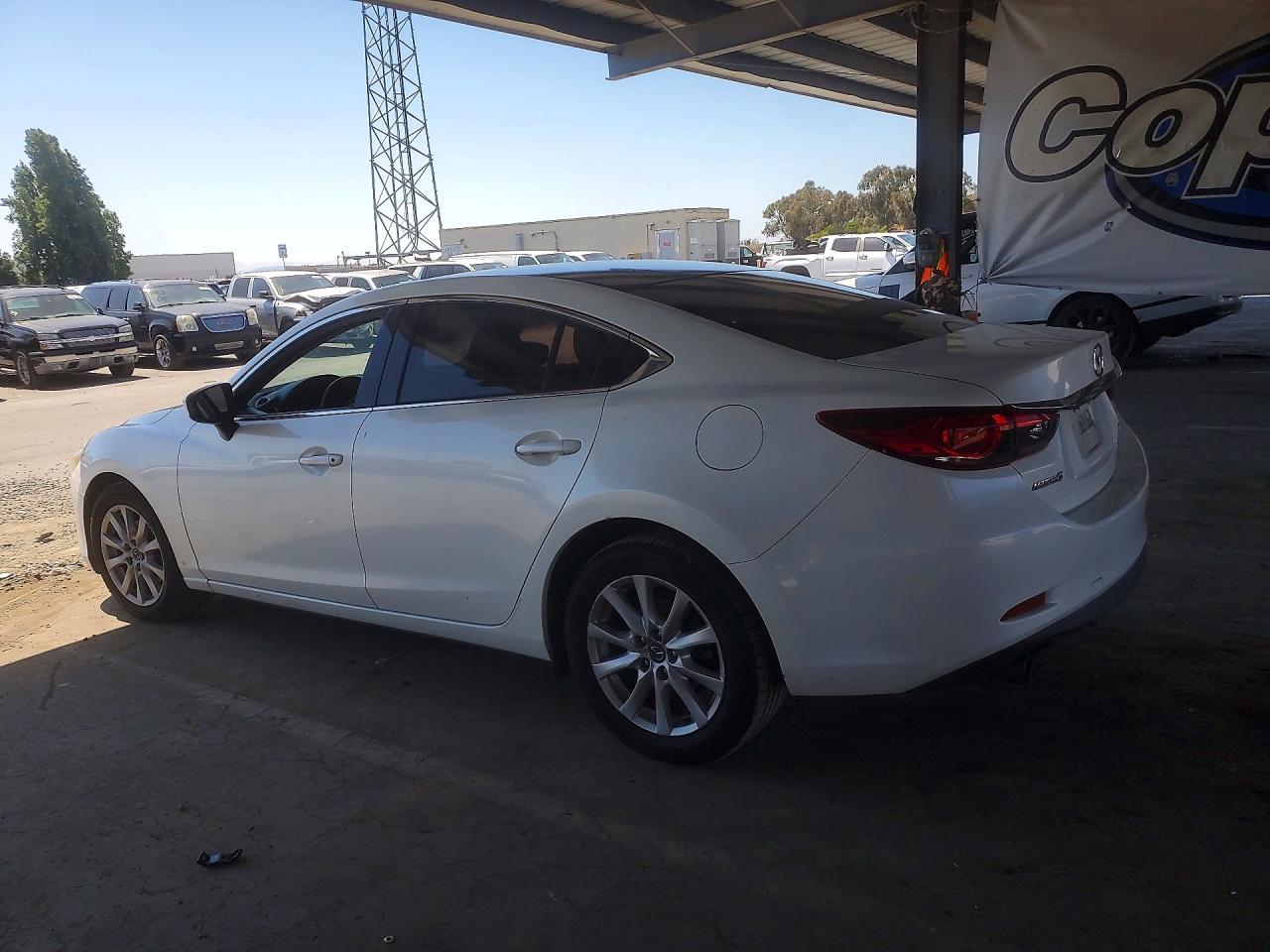 2015 Mazda 6 Sport White vin: JM1GJ1U51F1222931