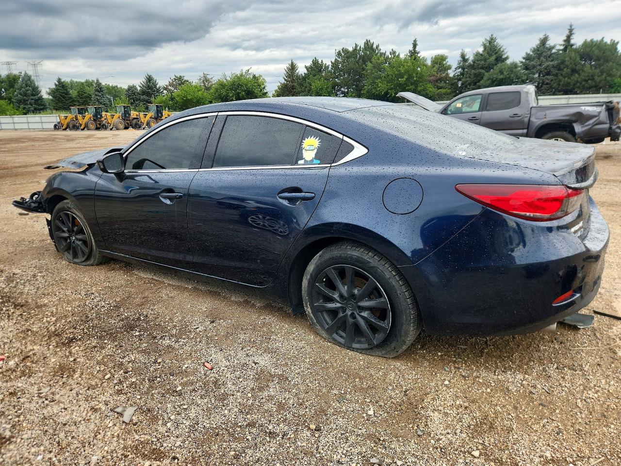 2016 Mazda 6 Sport Blue vin: JM1GJ1U51G1439140