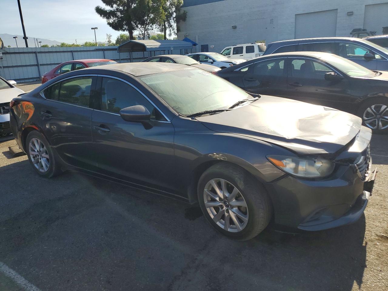 2015 Mazda 6 Sport Gray vin: JM1GJ1U52F1210867