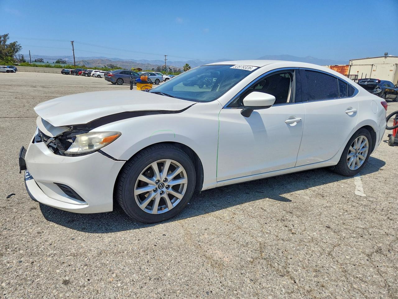 2015 Mazda 6 Sport White vin: JM1GJ1U52F1224381