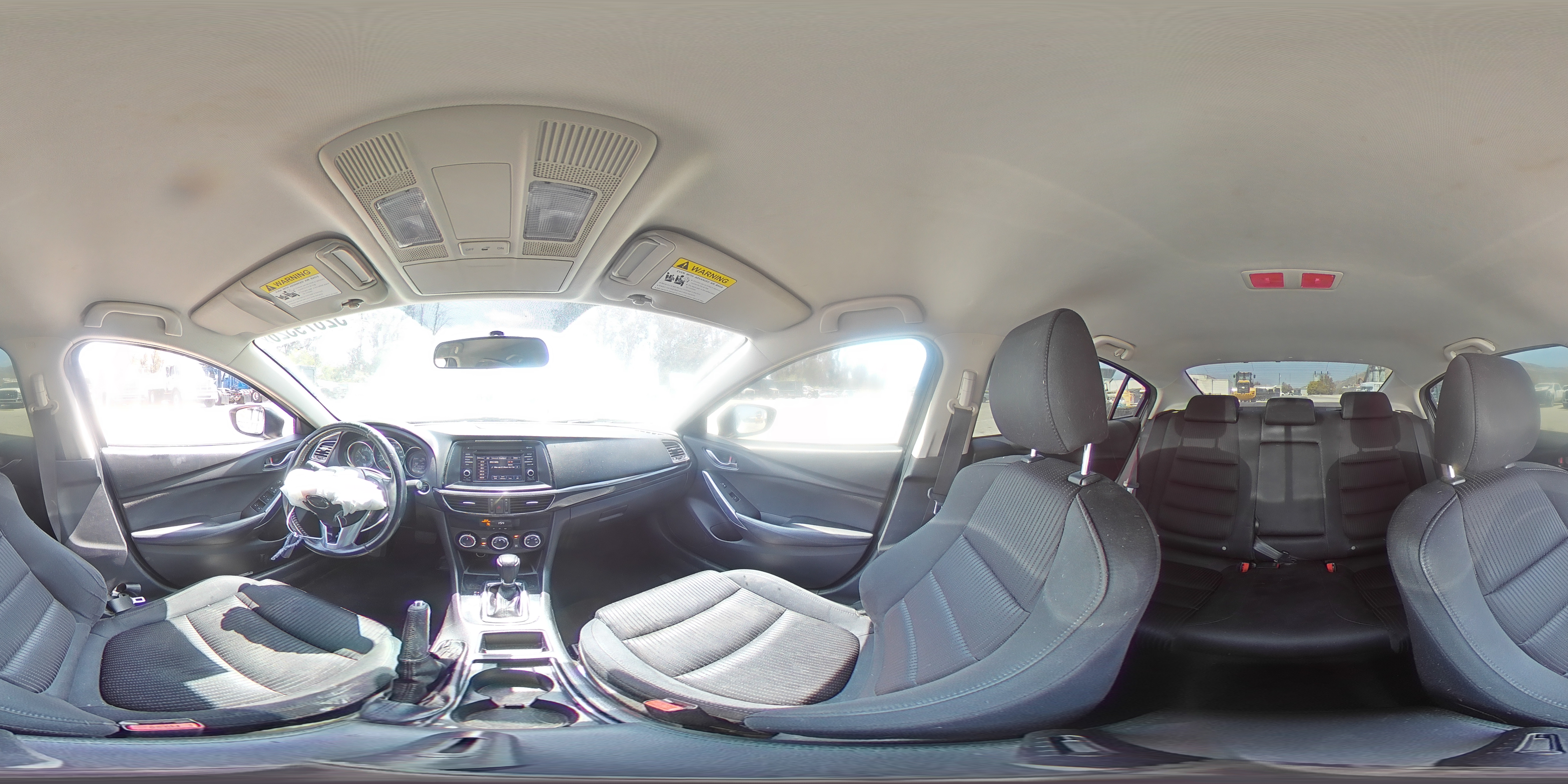 2015 Mazda 6 Sport White vin: JM1GJ1U52F1224381