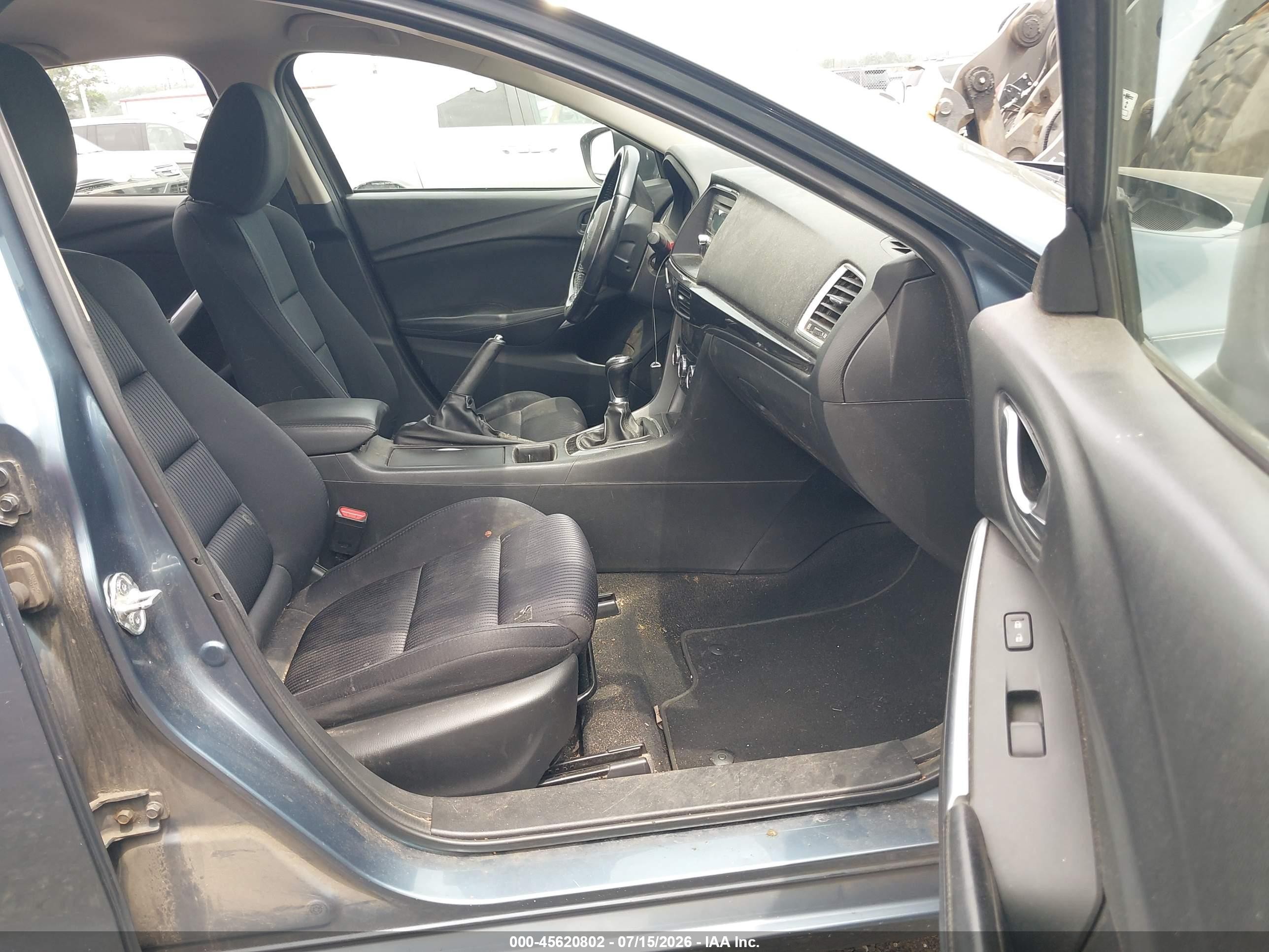 2014 Mazda Mazda6 I Sport Blue vin: JM1GJ1U53E1102983