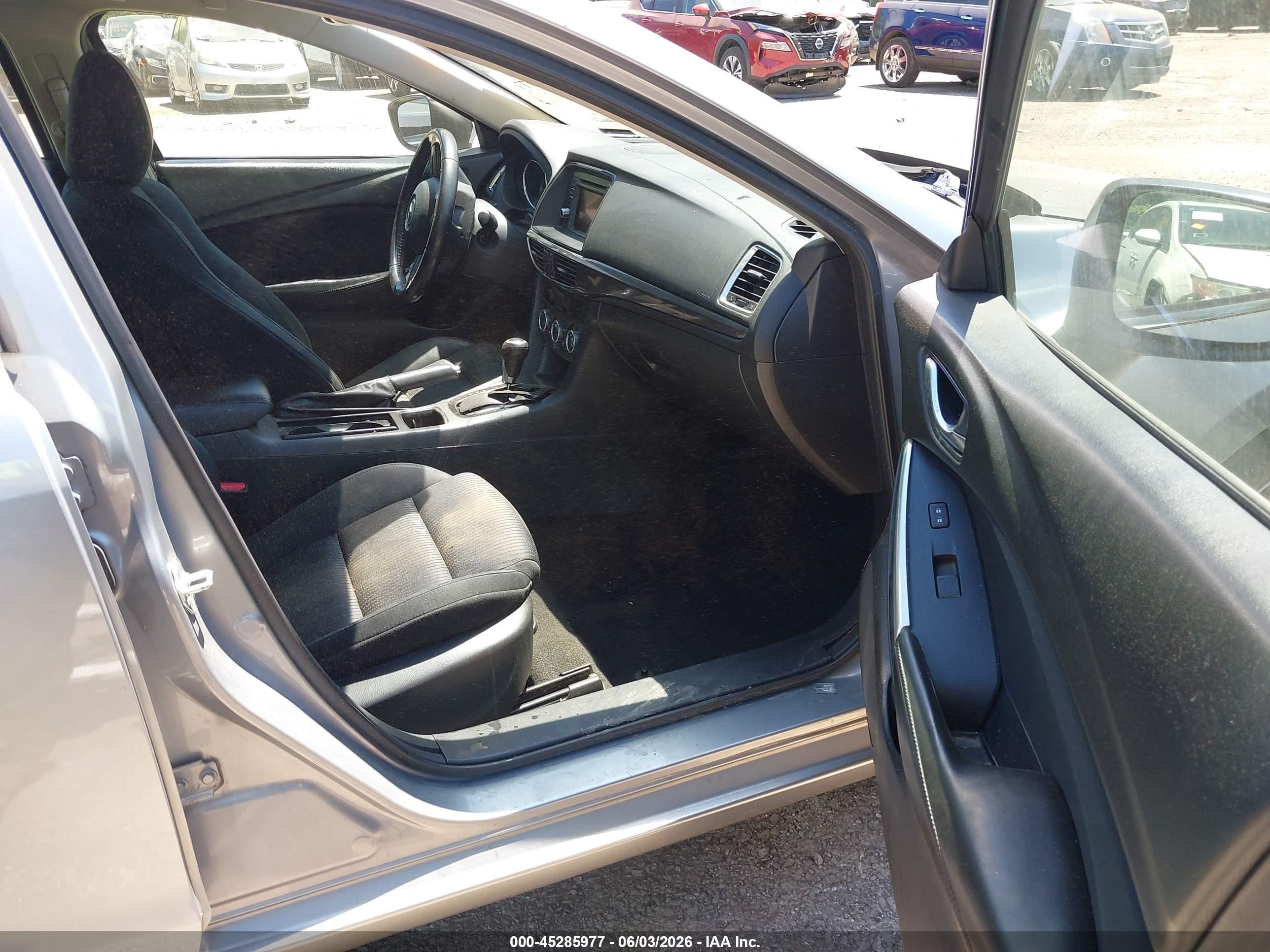2014 Mazda Mazda6 I Sport Gray vin: JM1GJ1U53E1103065