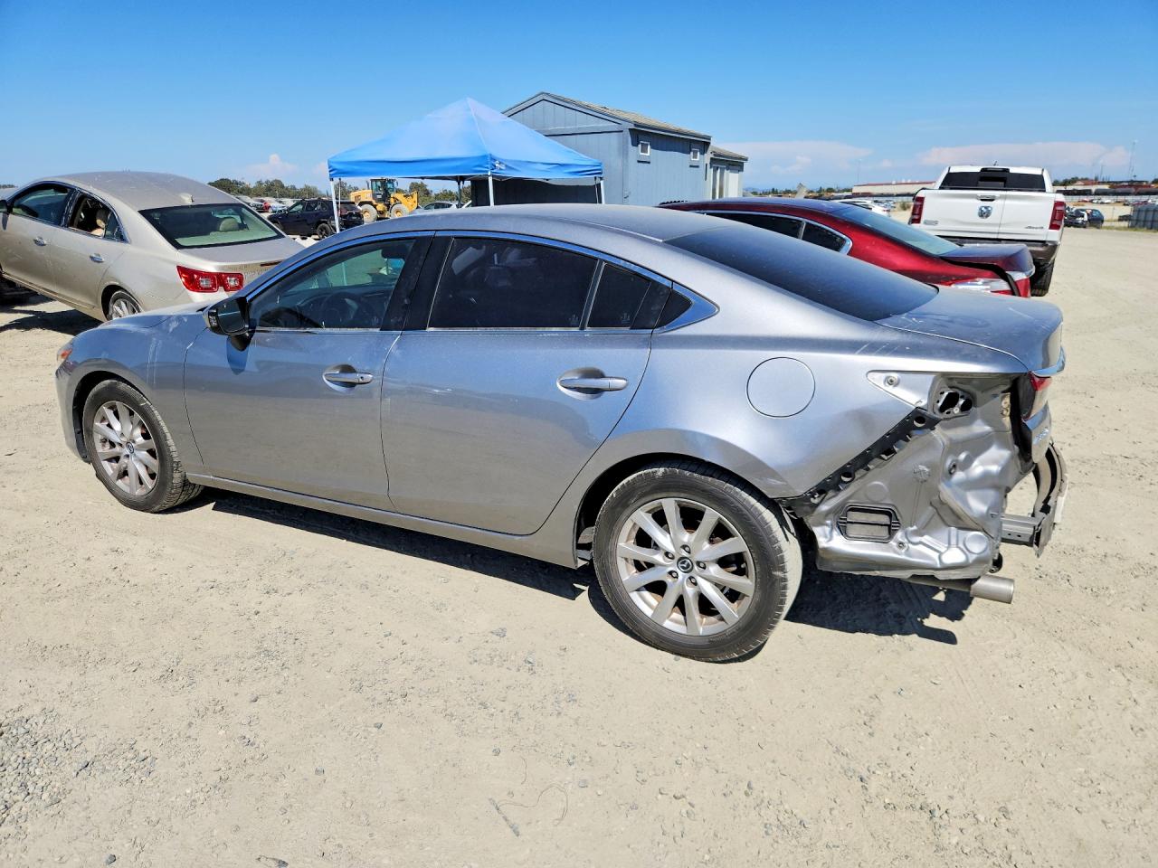 2015 Mazda 6 Sport Gray vin: JM1GJ1U53F1186286