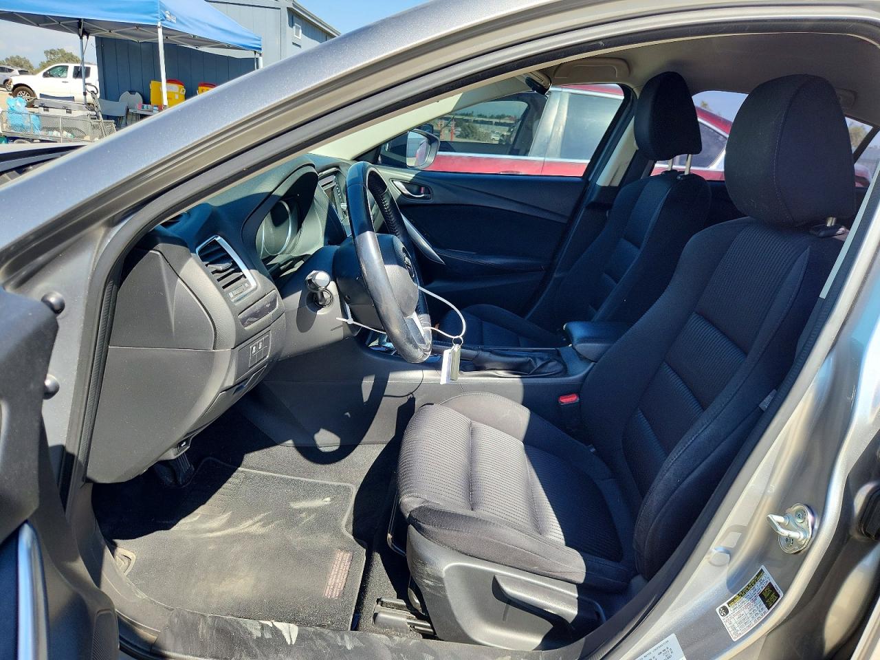 2015 Mazda 6 Sport Gray vin: JM1GJ1U53F1186286