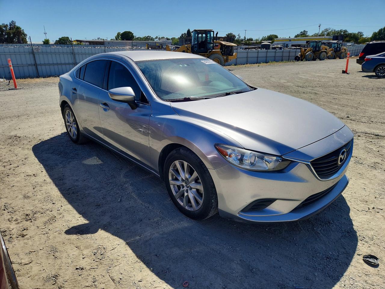 2015 Mazda 6 Sport Gray vin: JM1GJ1U53F1186286