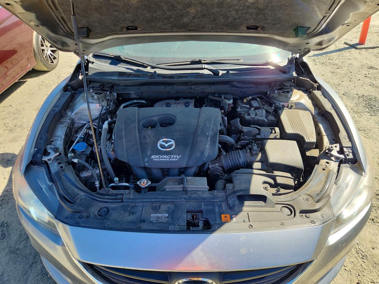 2015 Mazda 6 Sport Gray vin: JM1GJ1U53F1186286