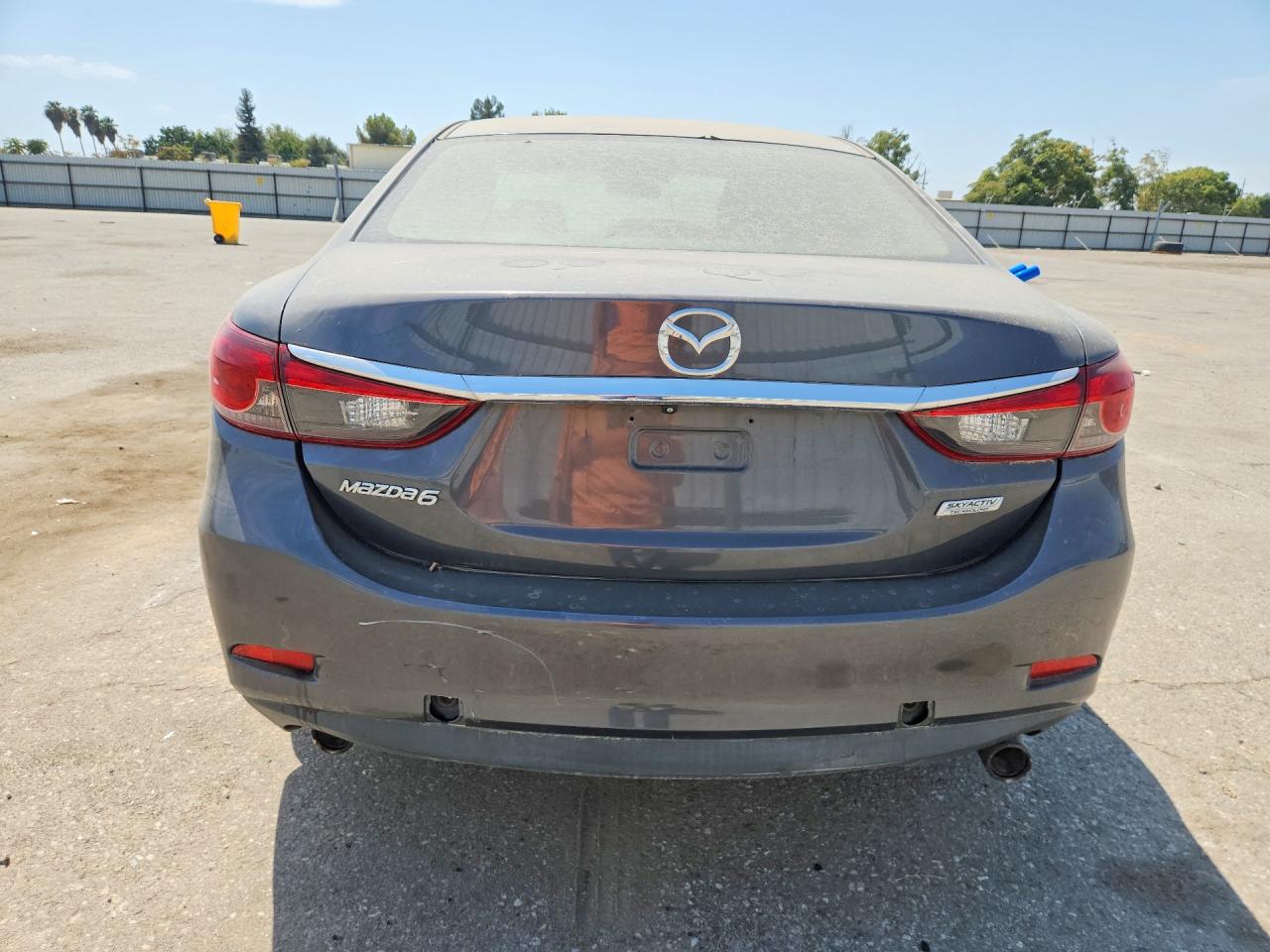 2015 Mazda 6 Sport Gray vin: JM1GJ1U53F1186644
