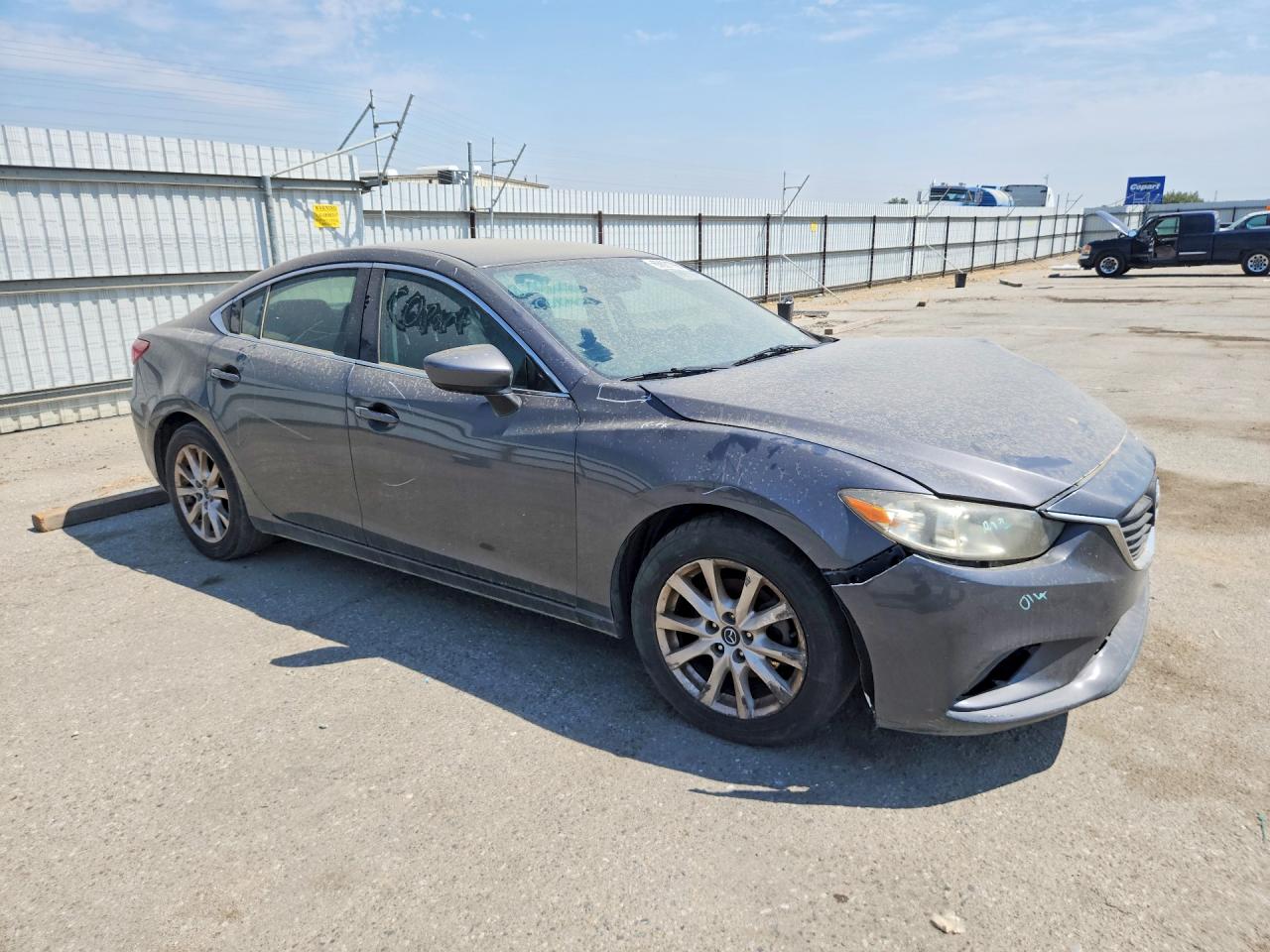 2015 Mazda 6 Sport Gray vin: JM1GJ1U53F1186644
