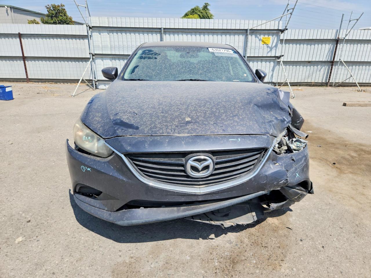 2015 Mazda 6 Sport Gray vin: JM1GJ1U53F1186644