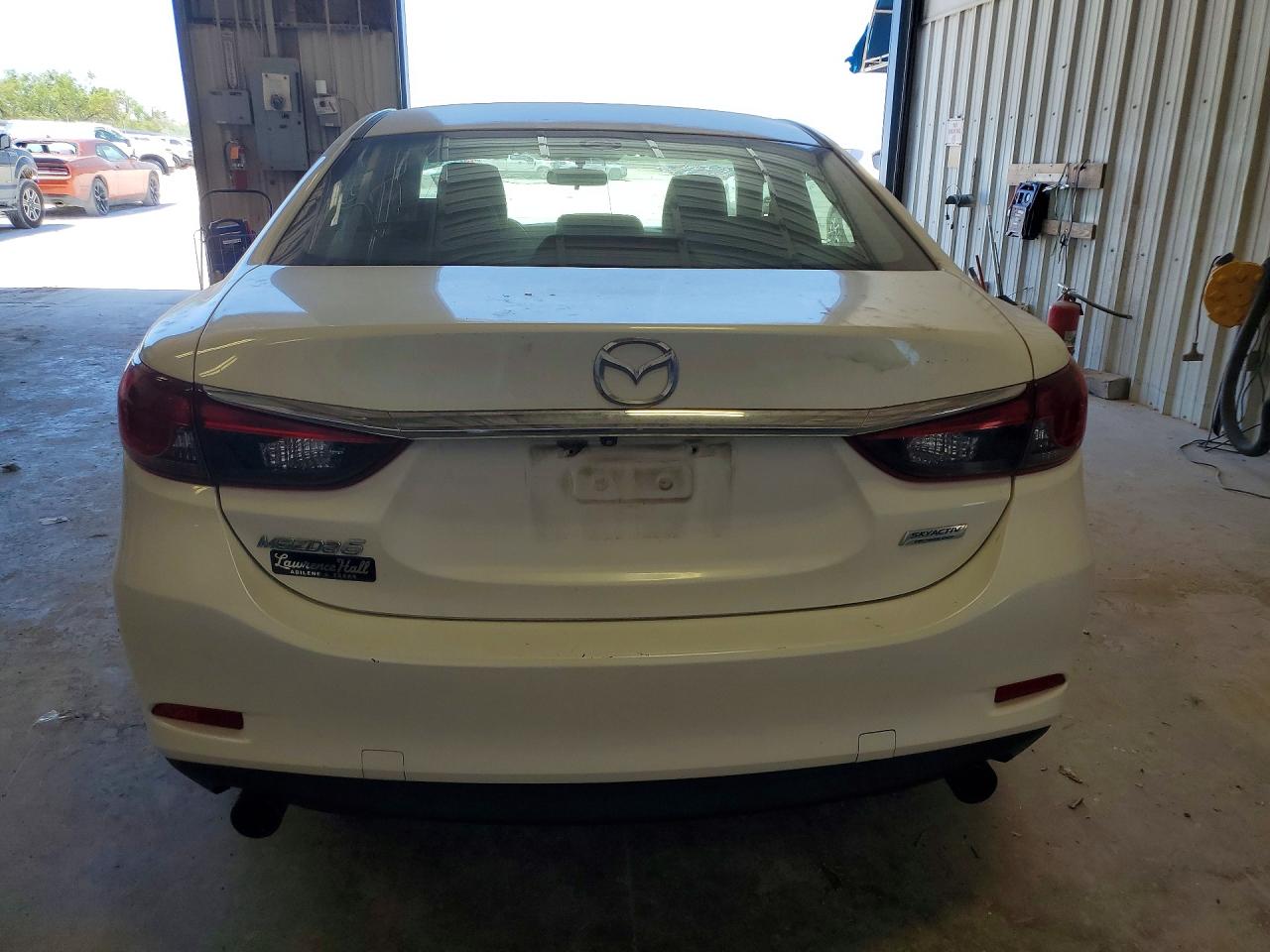 2015 Mazda 6 Sport White vin: JM1GJ1U53F1196736
