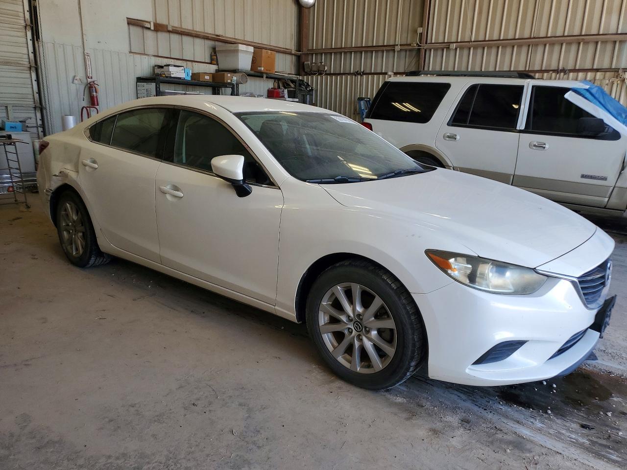 2015 Mazda 6 Sport White vin: JM1GJ1U53F1196736