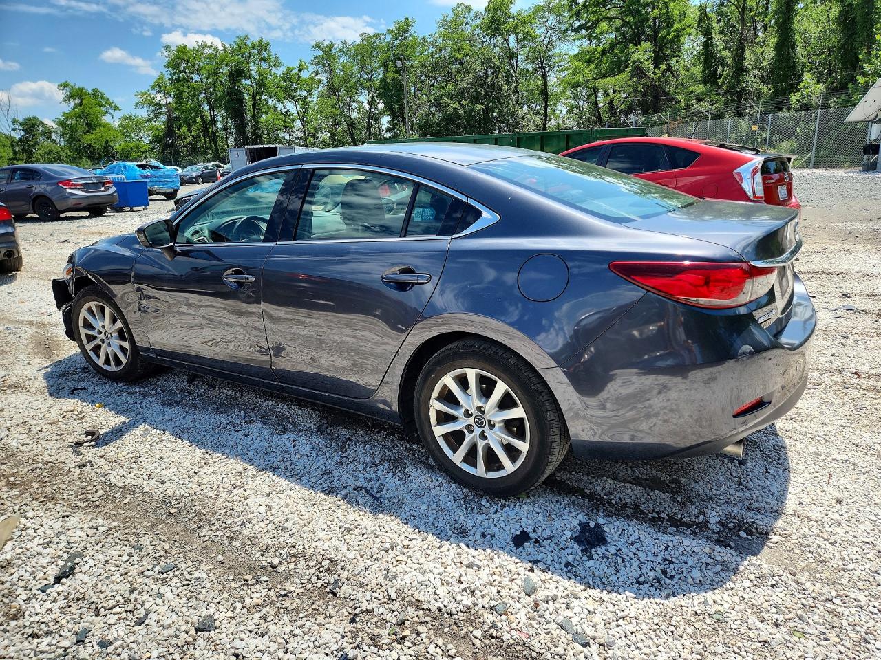2015 Mazda 6 Sport Черный vin: JM1GJ1U53F1212708