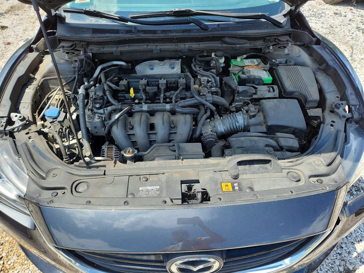 2015 Mazda 6 Sport Черный vin: JM1GJ1U53F1212708