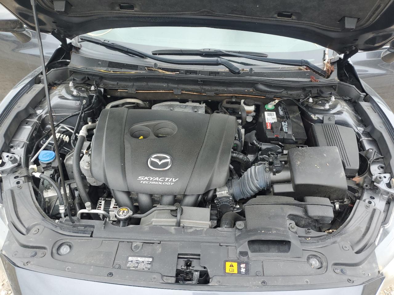 2016 Mazda 6 Sport Gray vin: JM1GJ1U53G1476478