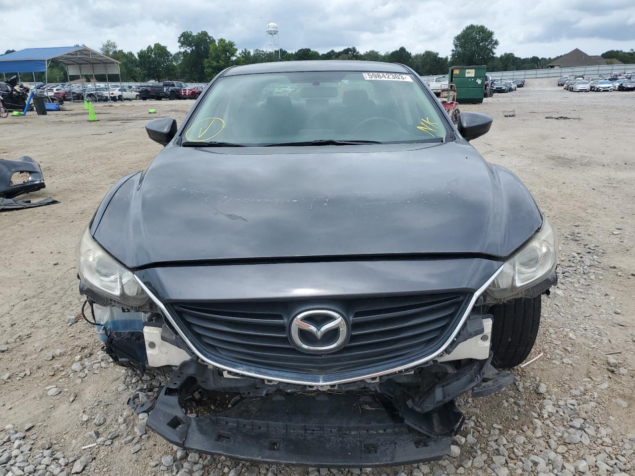 2016 Mazda 6 Sport Gray vin: JM1GJ1U53G1476478
