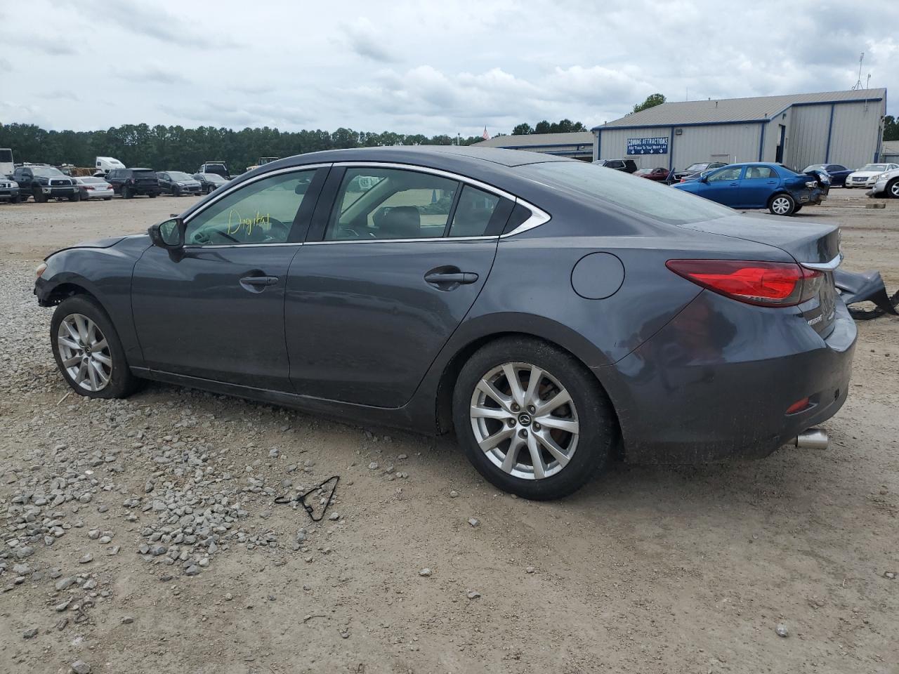 2016 Mazda 6 Sport Gray vin: JM1GJ1U53G1476478