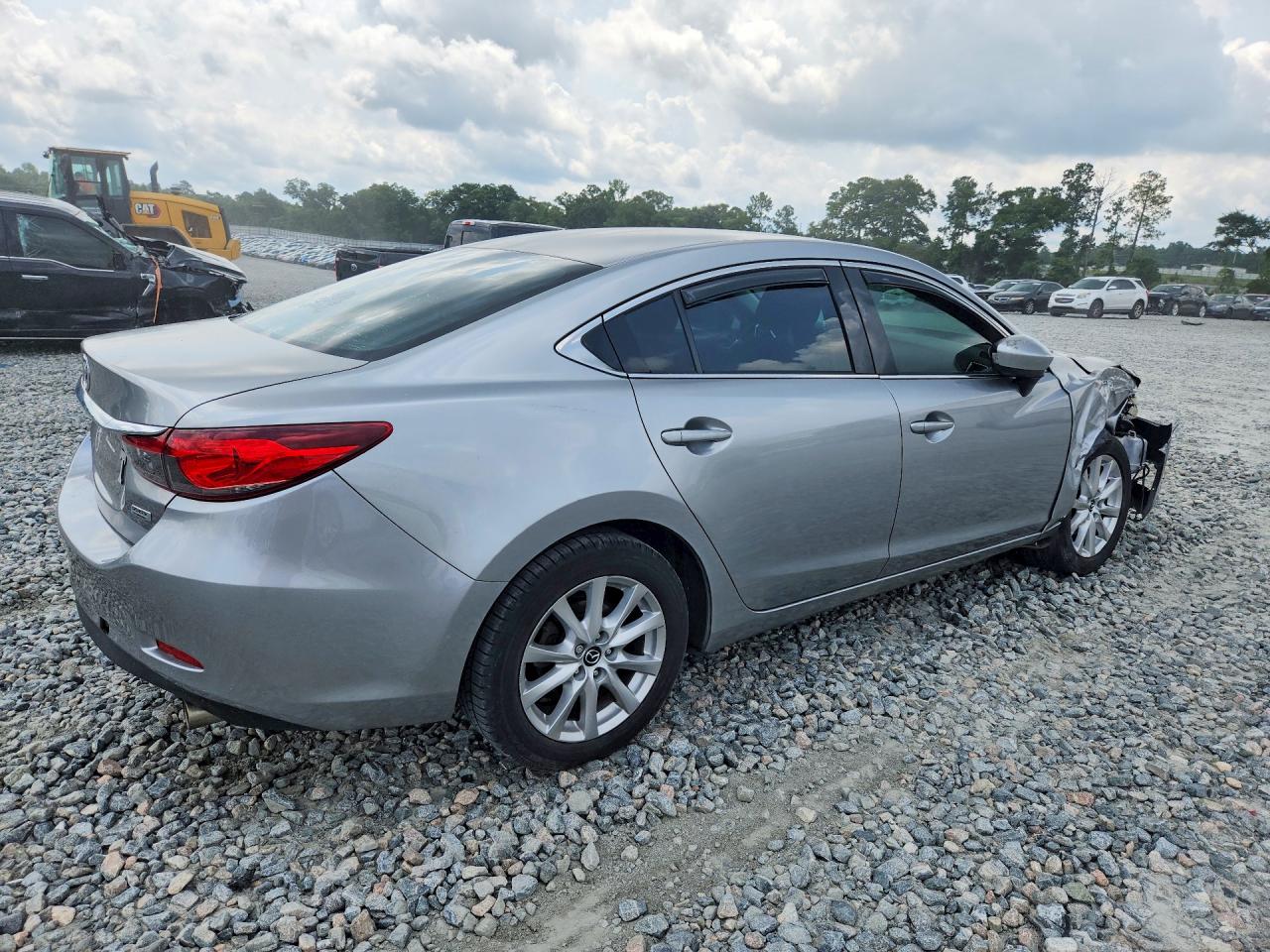 2015 Mazda 6 Sport Silver vin: JM1GJ1U54F1208103