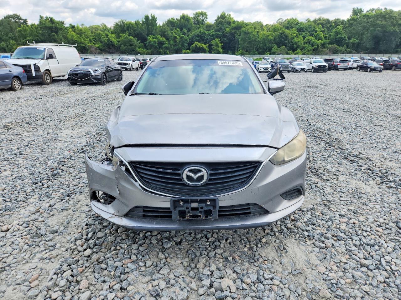 2015 Mazda 6 Sport Silver vin: JM1GJ1U54F1208103