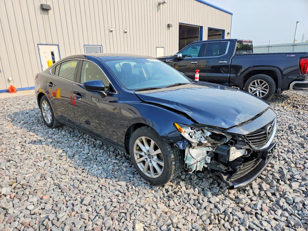 2015 Mazda 6 Sport Синий vin: JM1GJ1U54F1215312