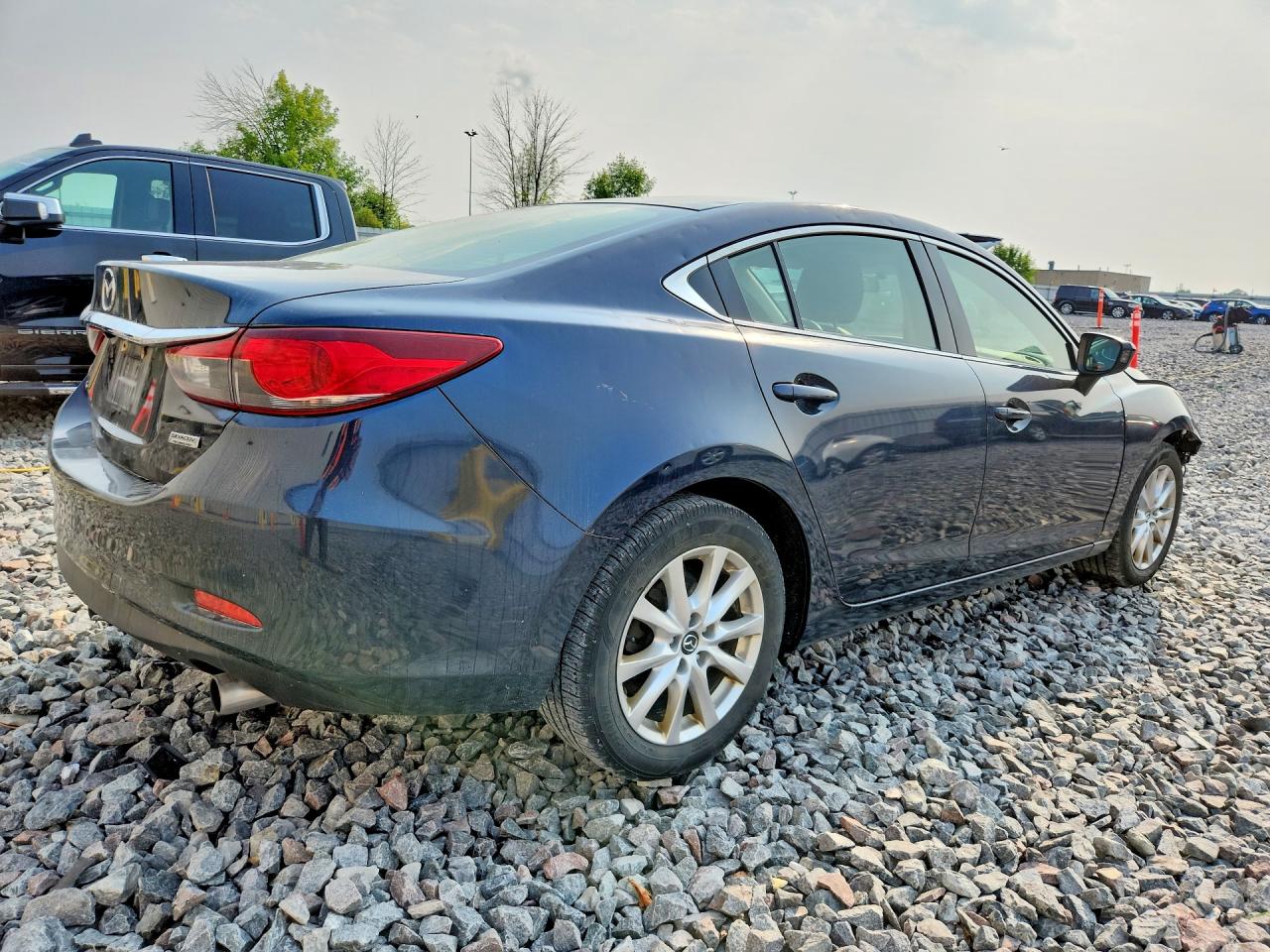 2015 Mazda 6 Sport Синий vin: JM1GJ1U54F1215312