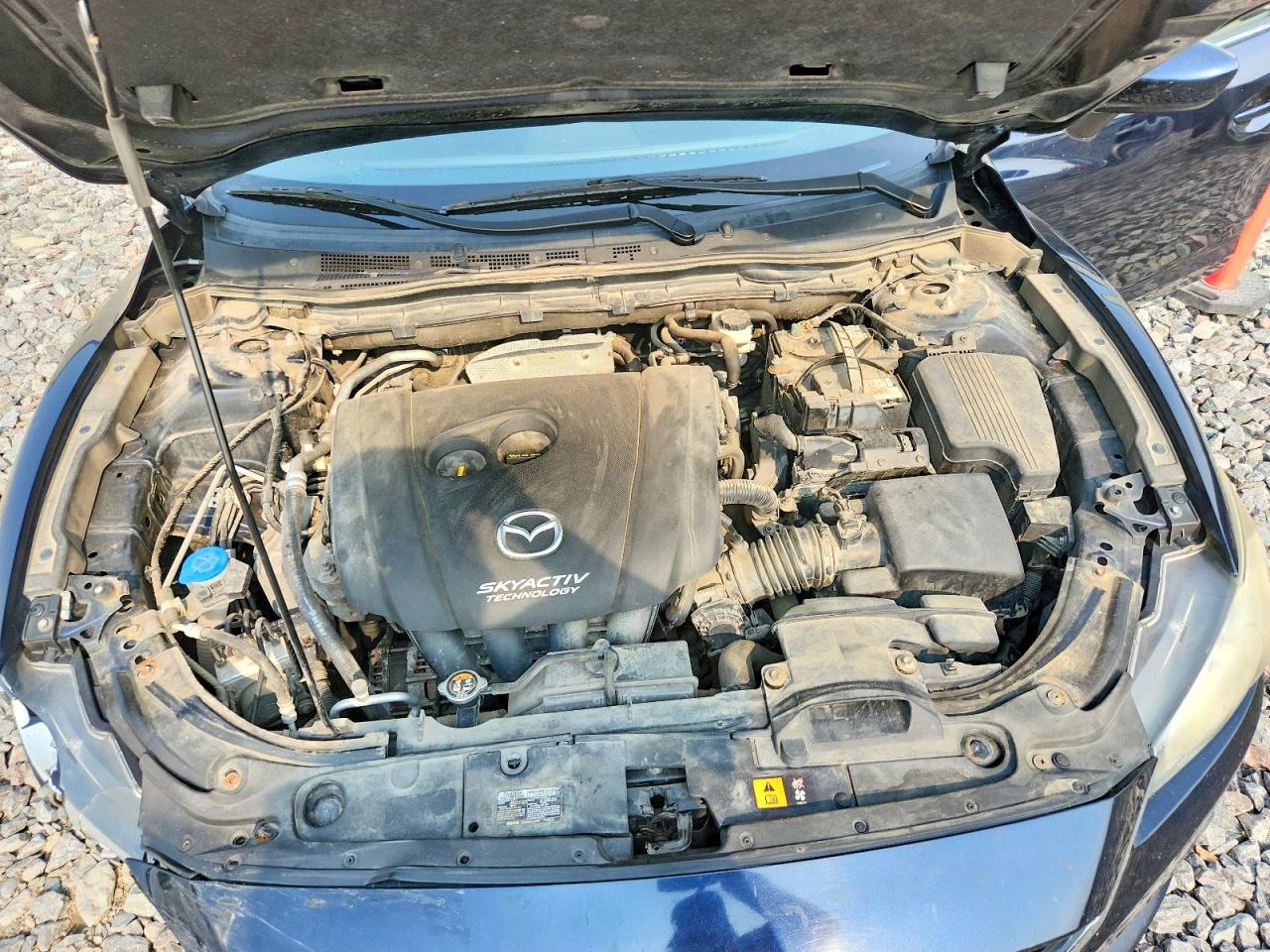2015 Mazda 6 Sport Синий vin: JM1GJ1U54F1215312