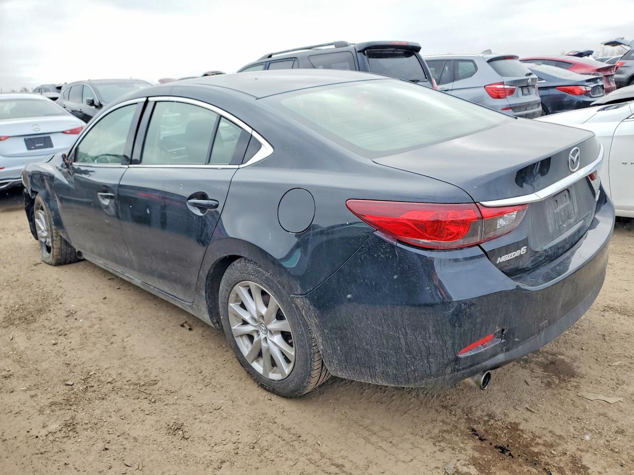 2016 Mazda 6 Sport Черный vin: JM1GJ1U54G1478952