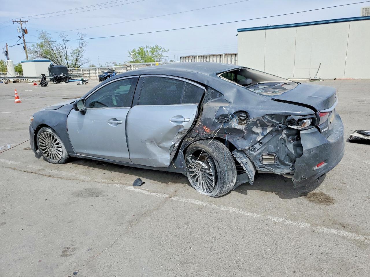 2015 Mazda 6 Sport Gray vin: JM1GJ1U55F1206103